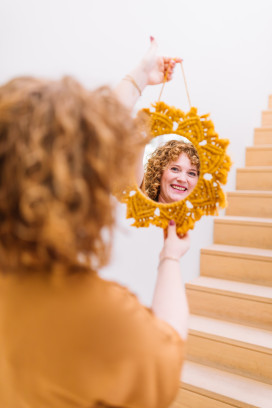 Workshop macramé spiegel