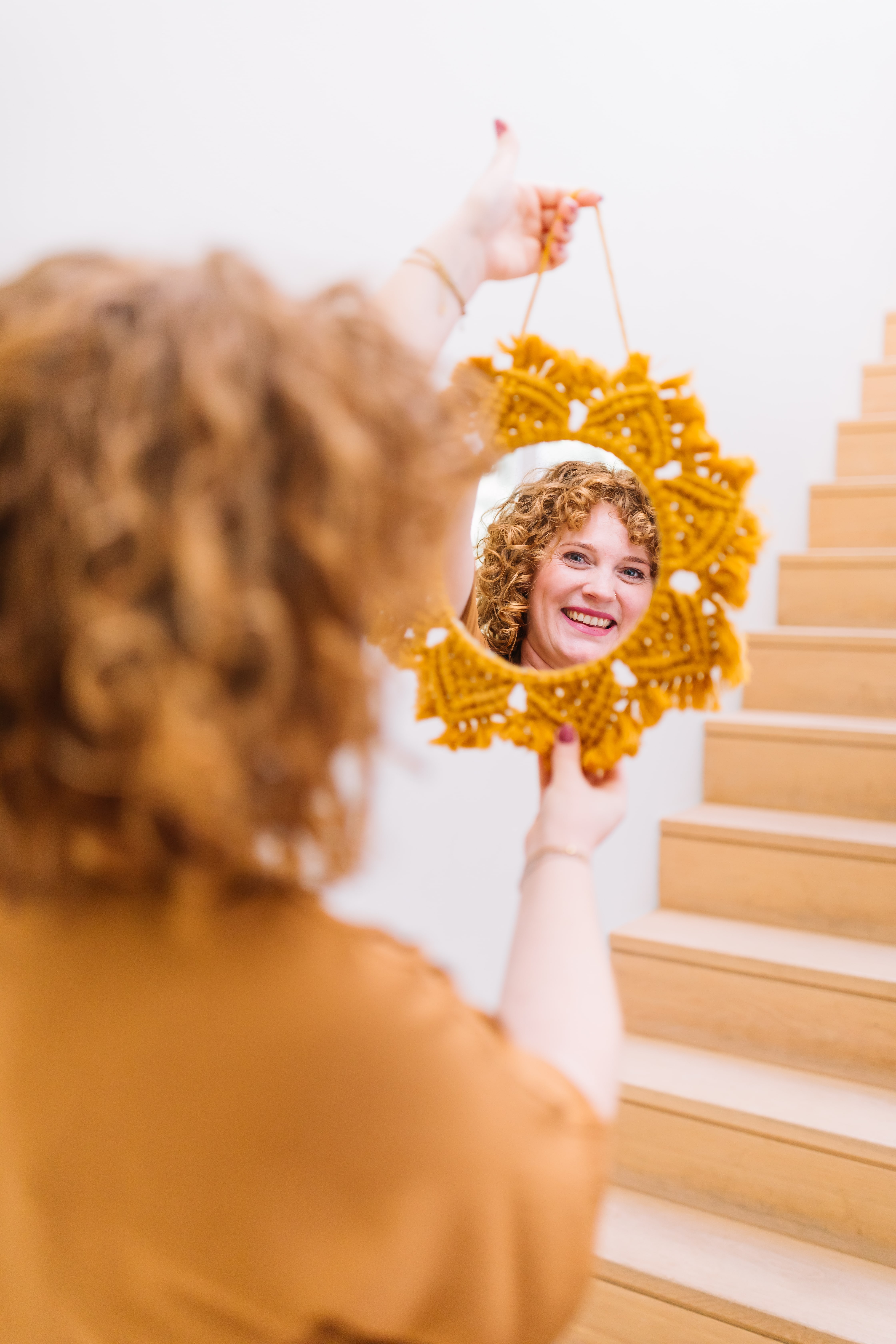 Workshop macramé spiegel