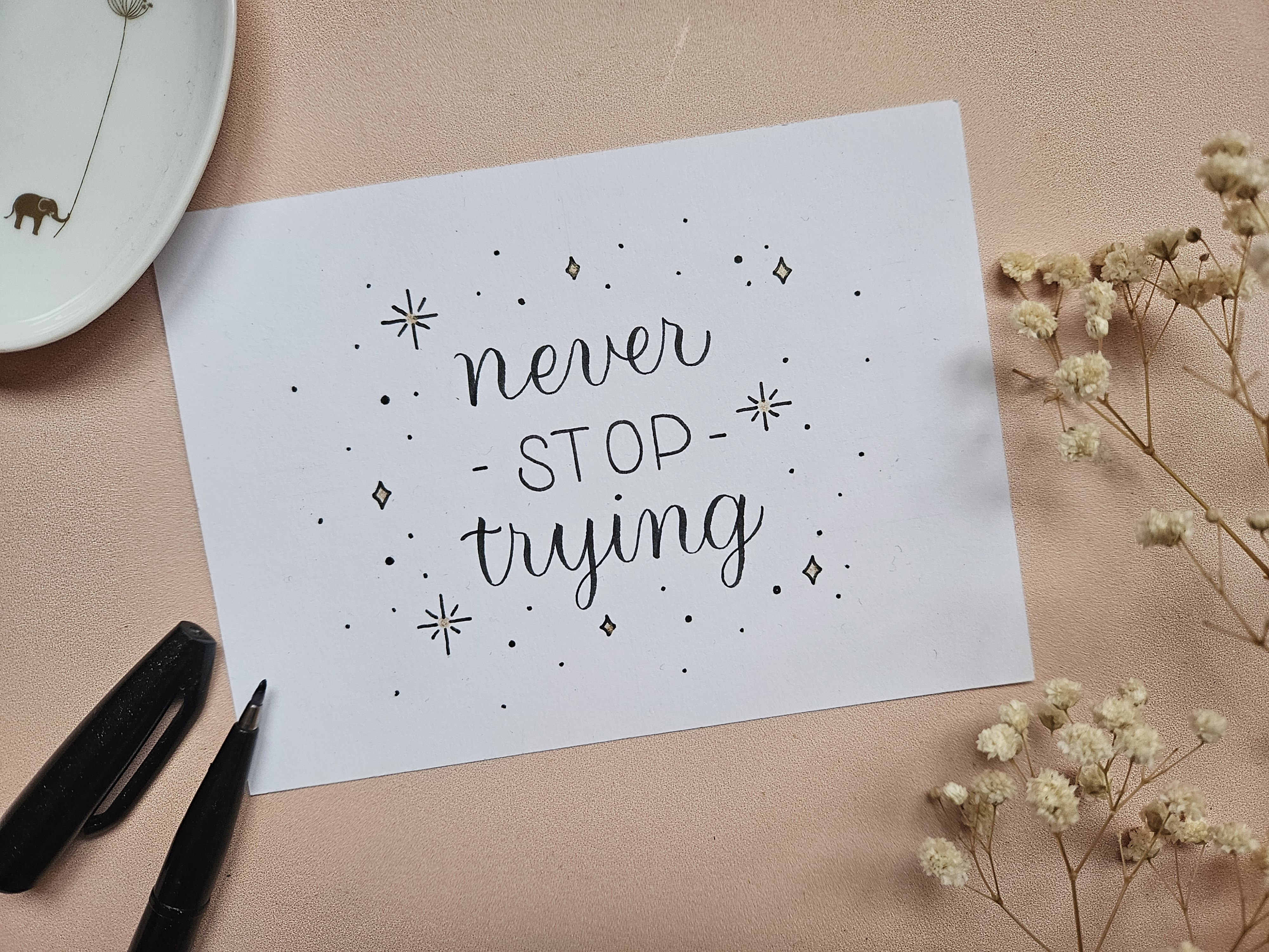 Handletteren voor beginners - Foto