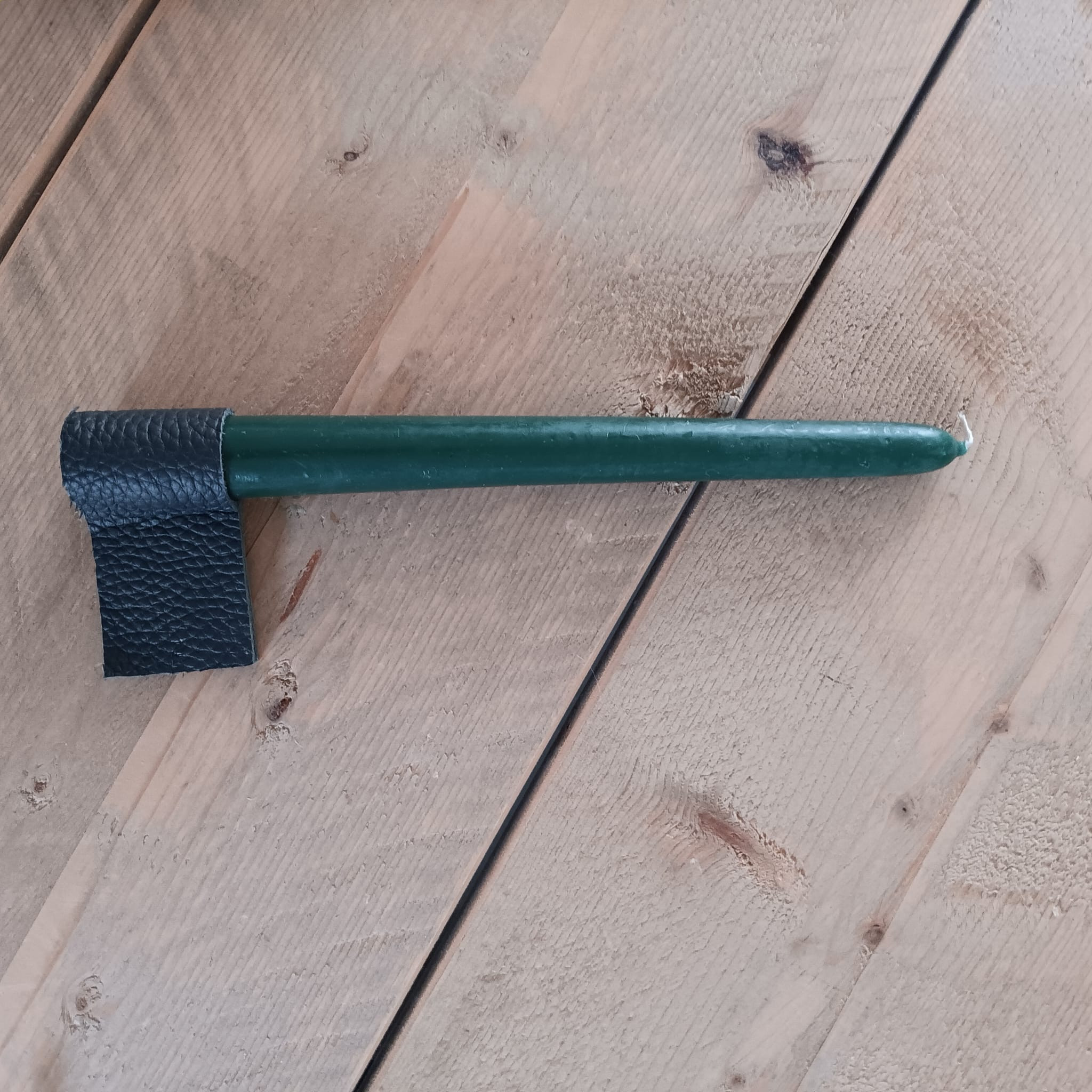 Workshop: Tafeldecoratie uit leder - Foto