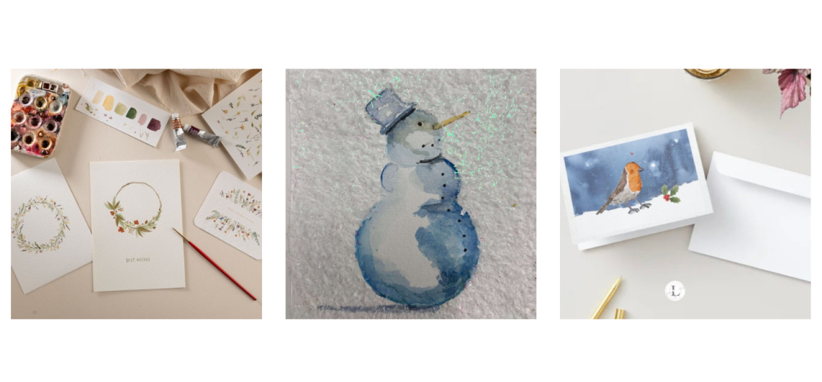 Workshop kerstkaartjes in provincies Antwerpen, Vlaams-Brabant en Limburg.