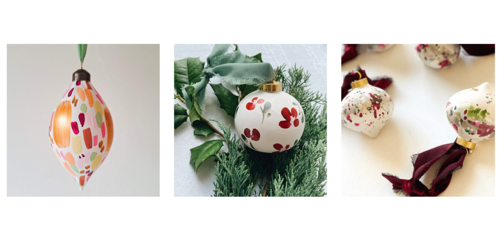 Workshop kerstballen in provincies Antwerpen en Oost-Vlaanderen.