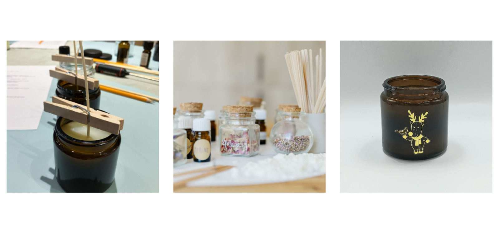 Workshop geurkaarsen in provincies Antwerpen en Vlaams-Brabant.