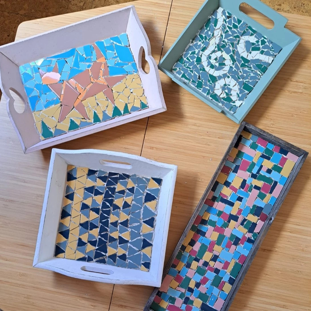 Lessenreeks start to mosaic - Foto