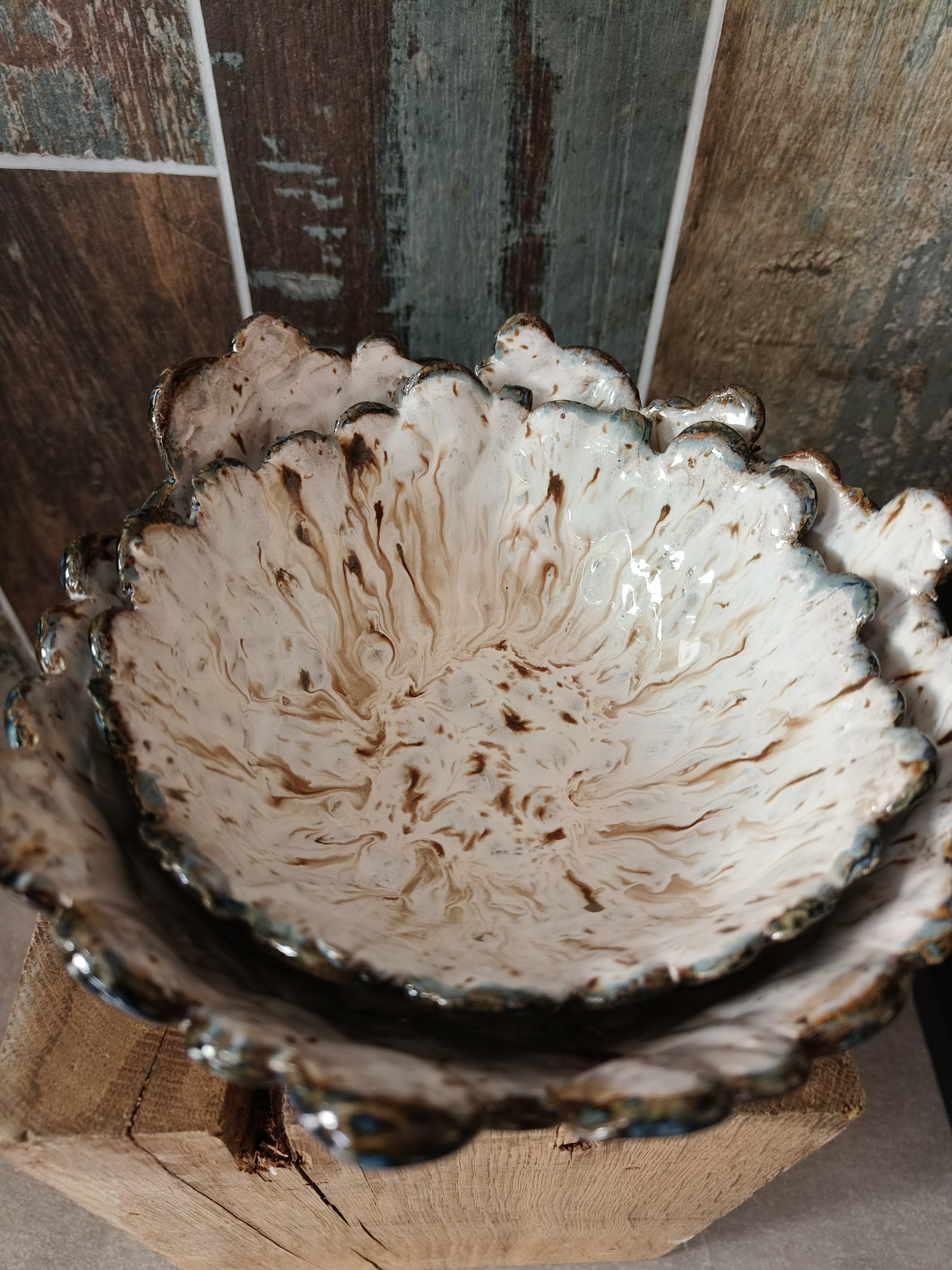 Schalen in klei - Foto