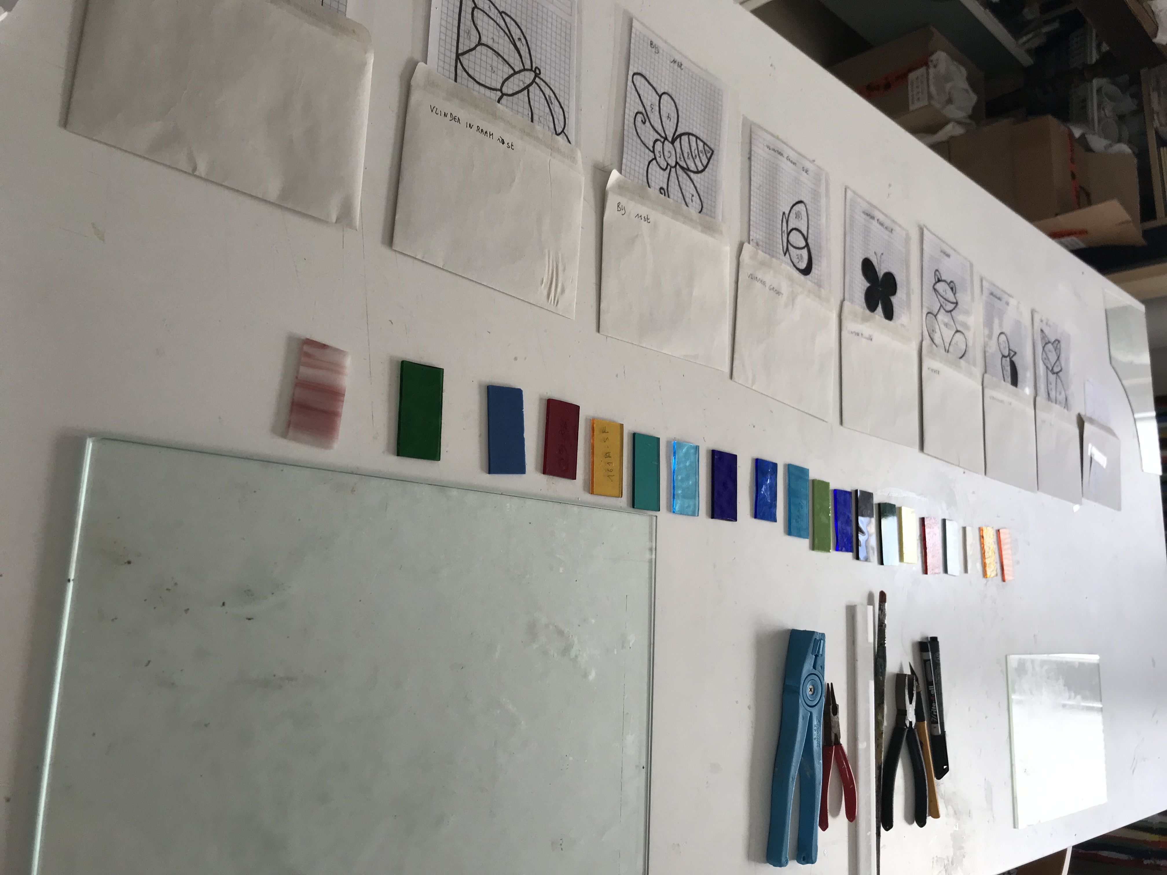 Glas in lood-Tiffany - Foto