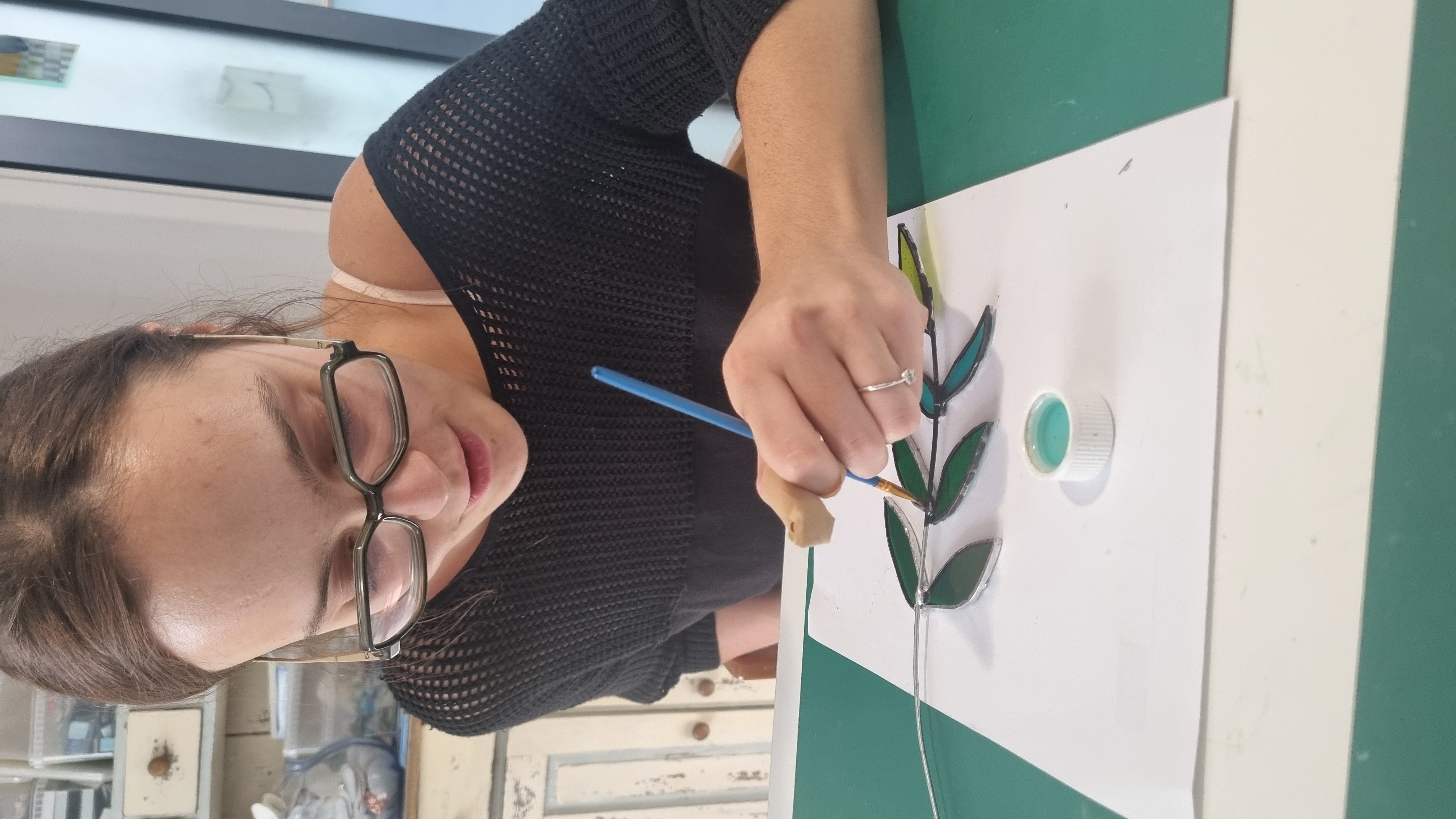 Glas in lood-Tiffany - Foto