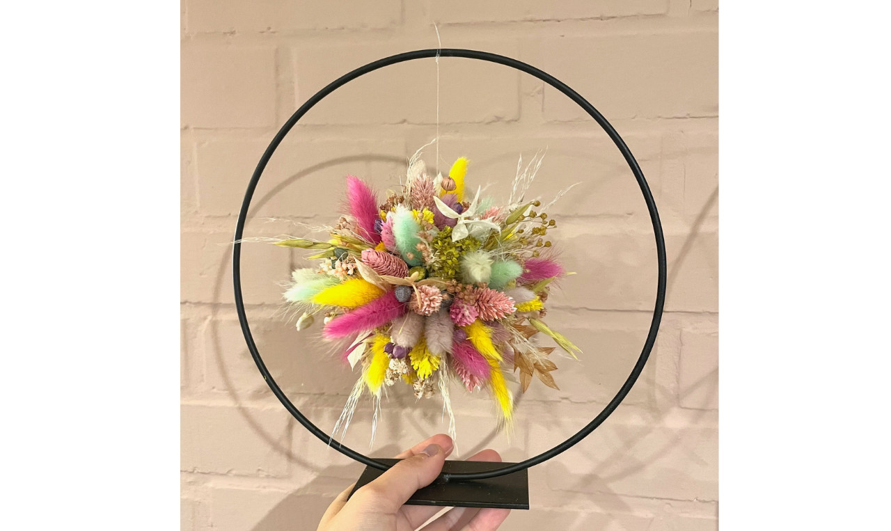 Bloemenwolkje workshop - Foto