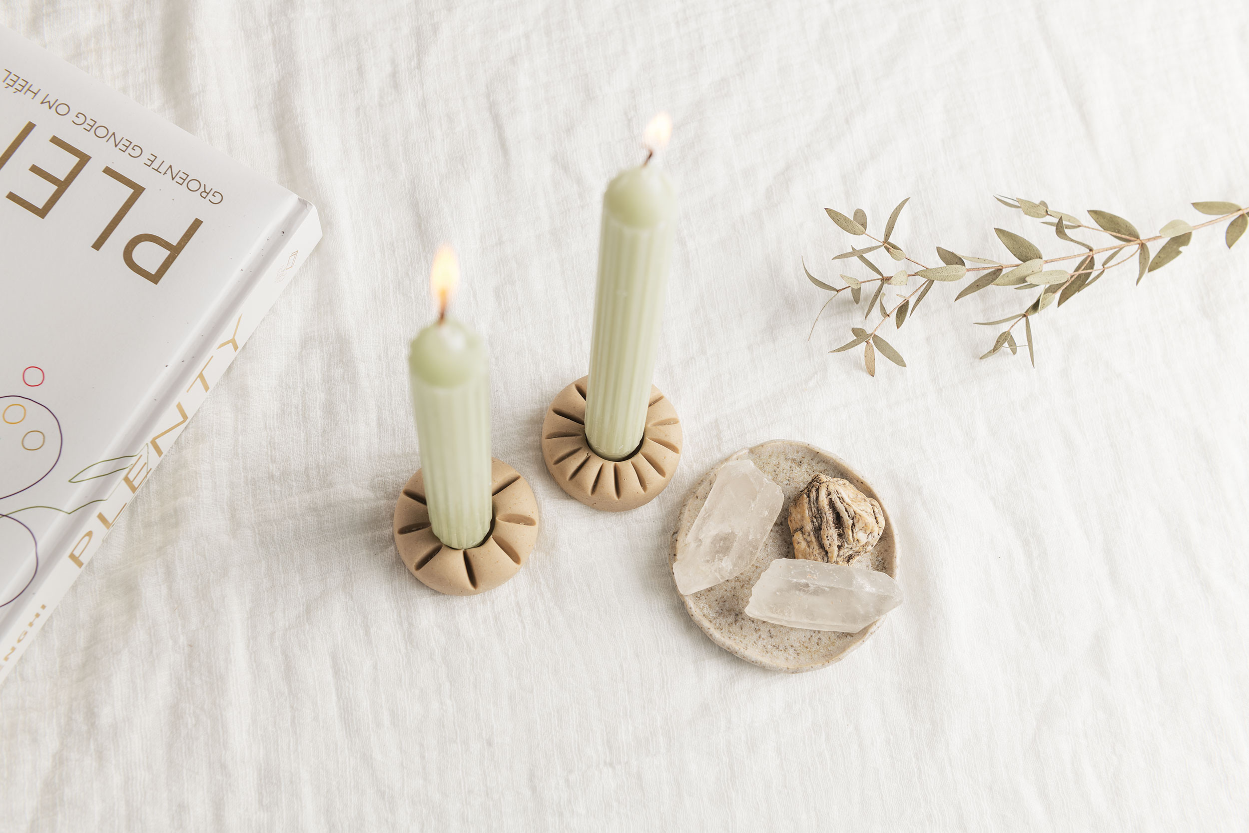 Vaasjes met polymeerklei workshop - Foto