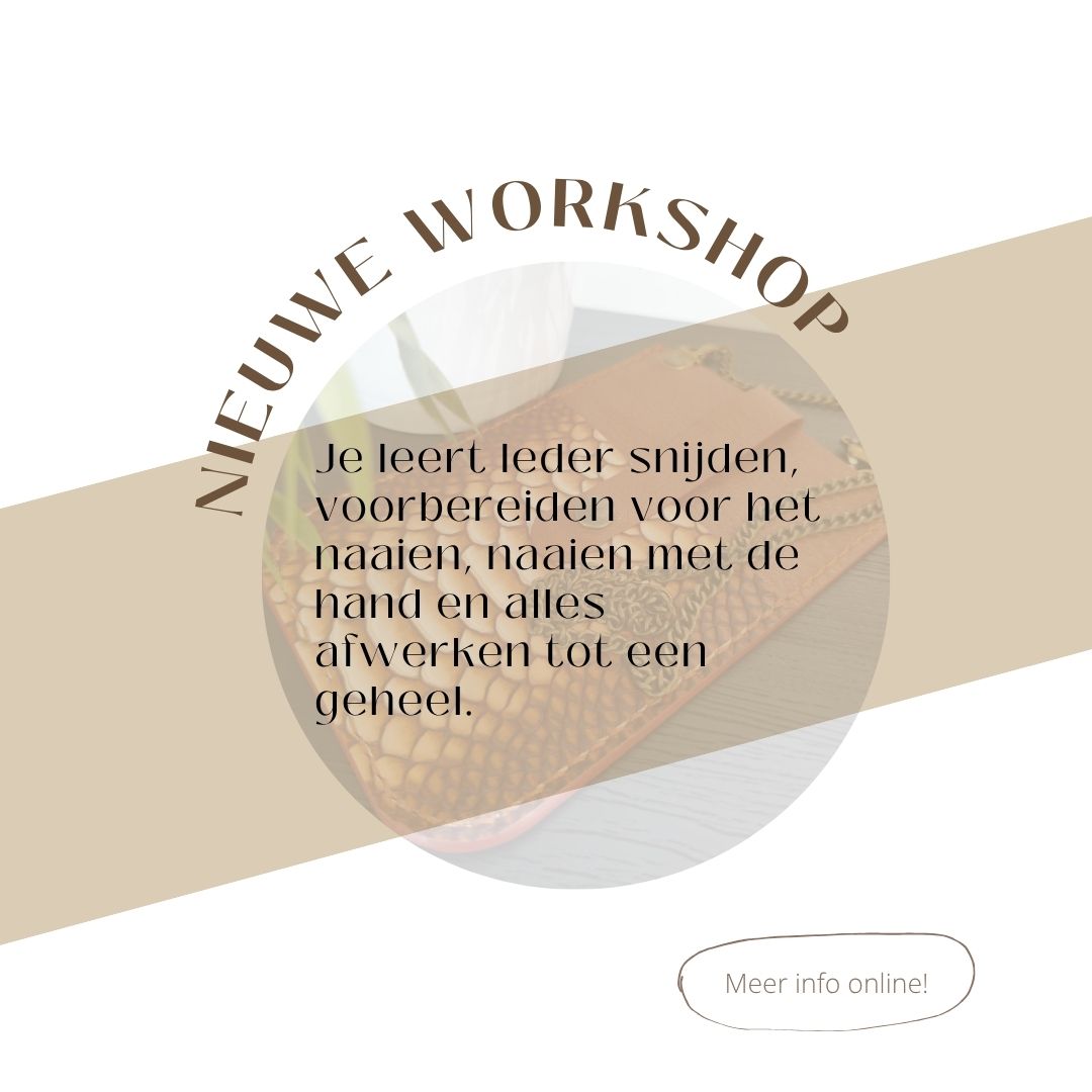 Lederen telefoontasje - Foto