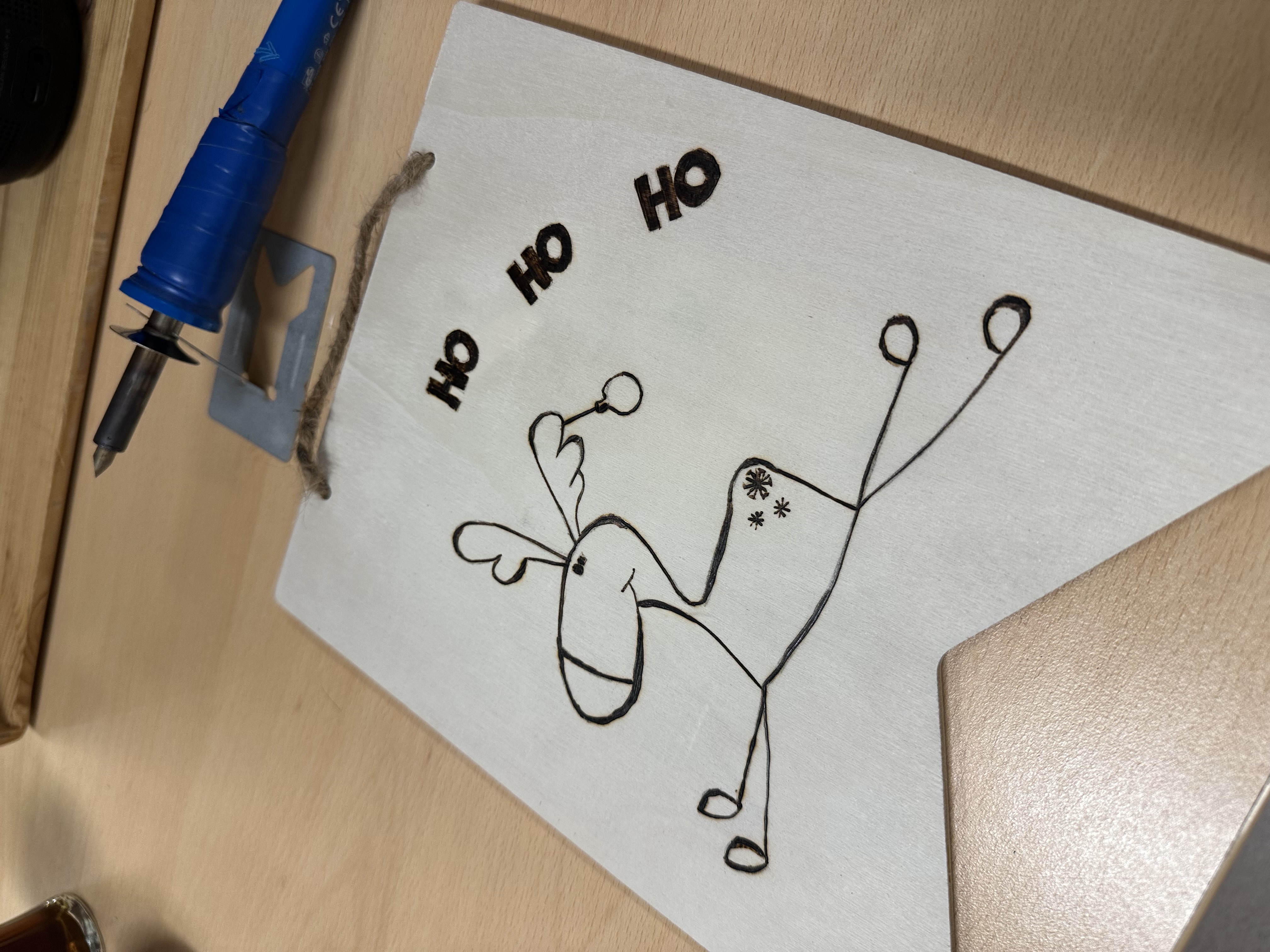 Houtbranden KERSTEDITIE, de kunst van het houtbranden - Foto