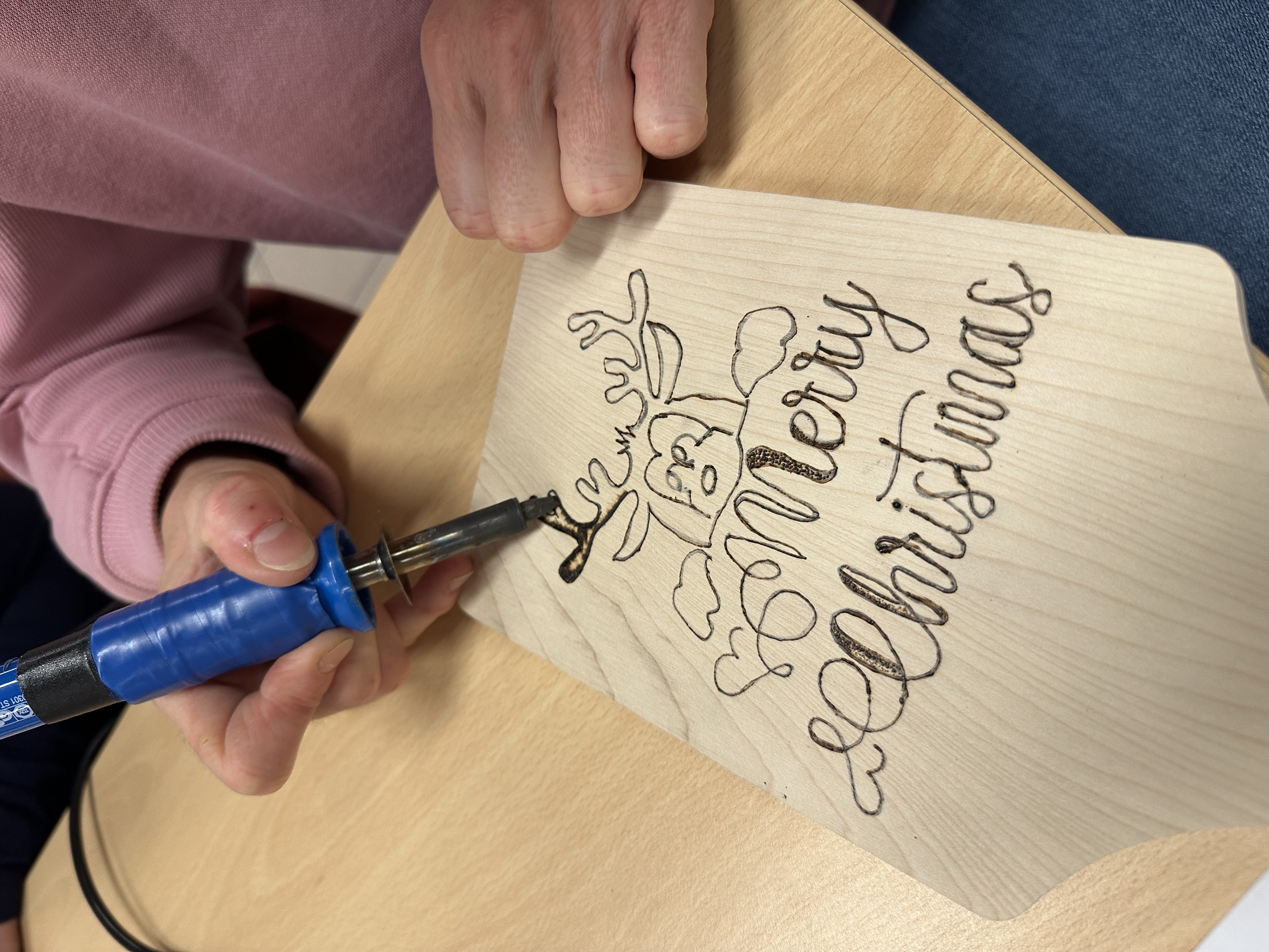 Houtbranden KERSTEDITIE, de kunst van het houtbranden - Foto