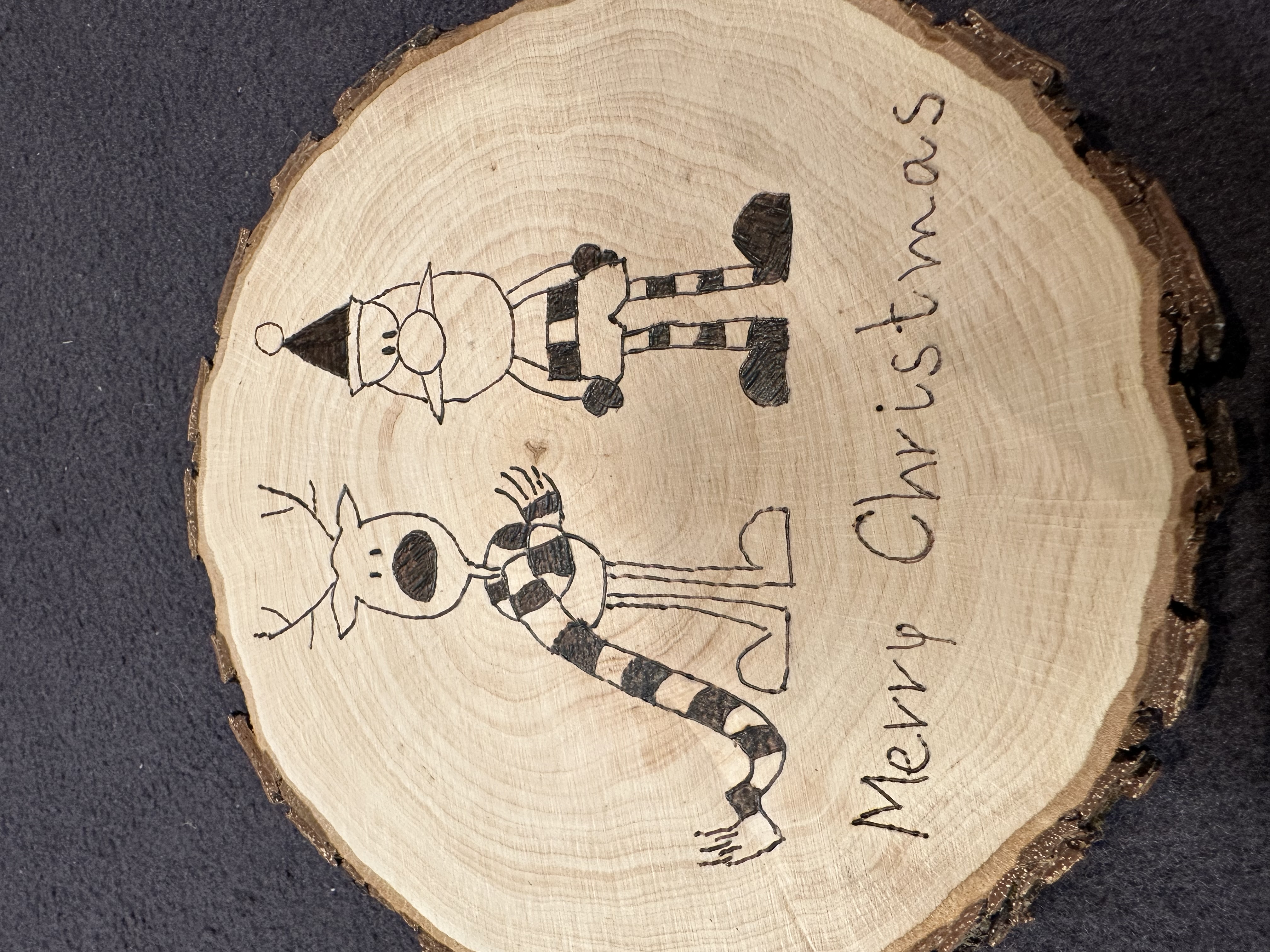 Houtbranden KERSTEDITIE, de kunst van het houtbranden - Foto