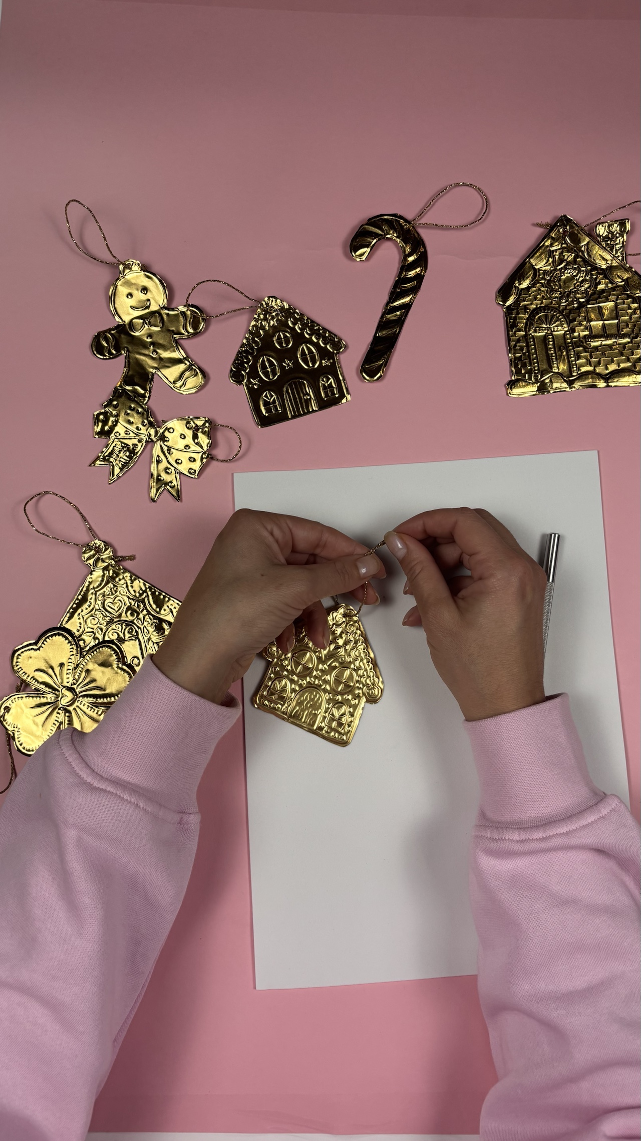 DIY-pakket Metaalfolie Embossen Reliëf