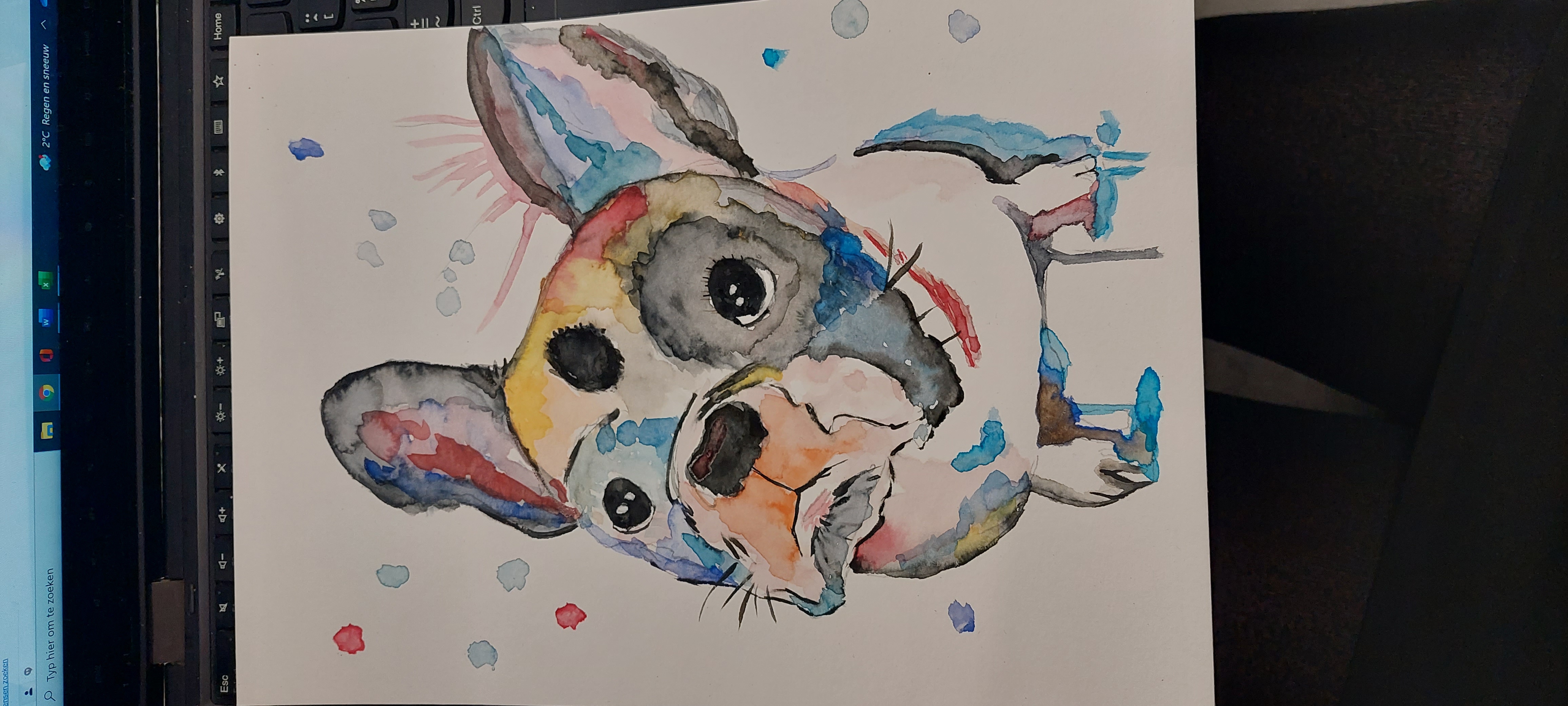 Workshop Aquarellen - Foto