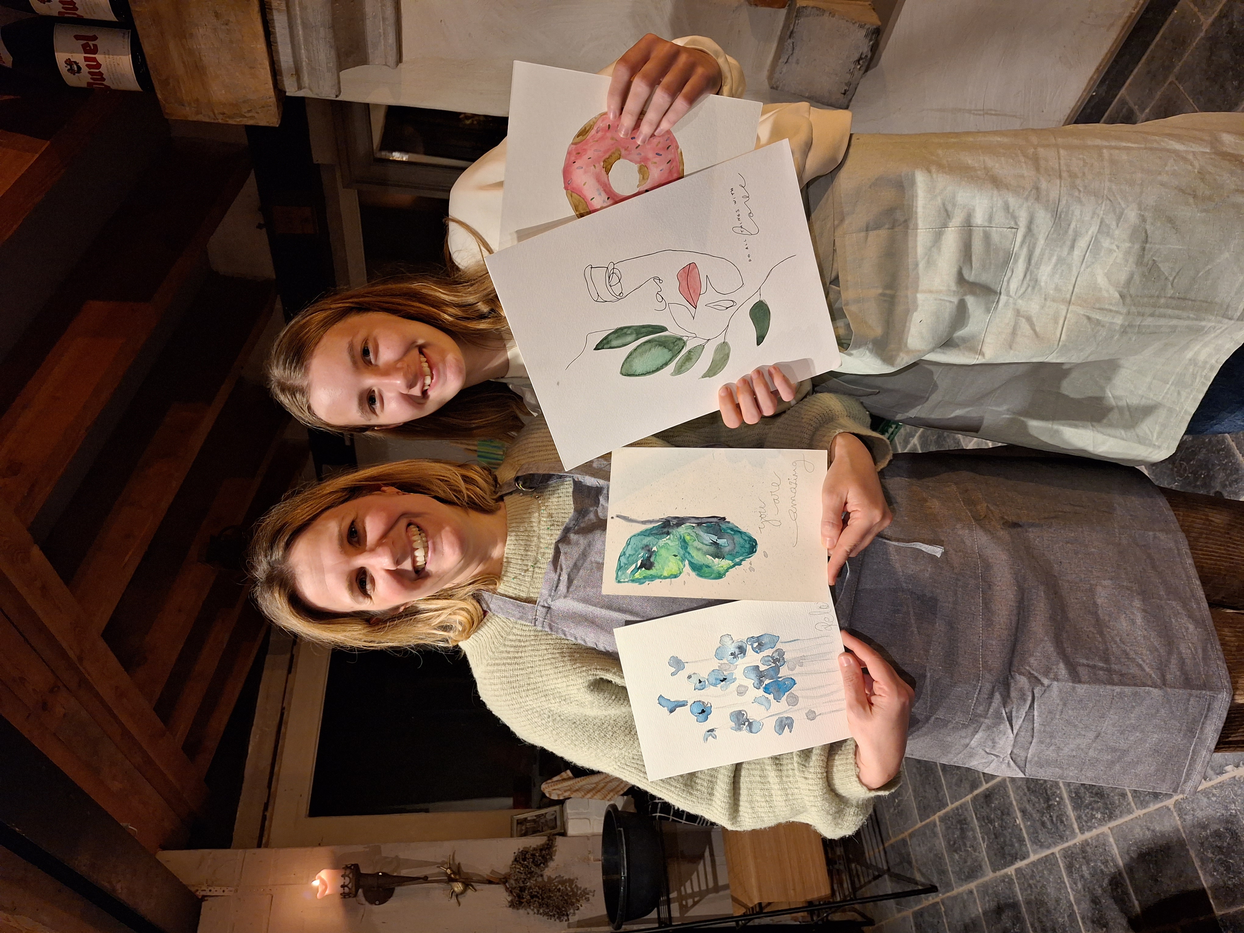 Workshop Aquarellen - Foto