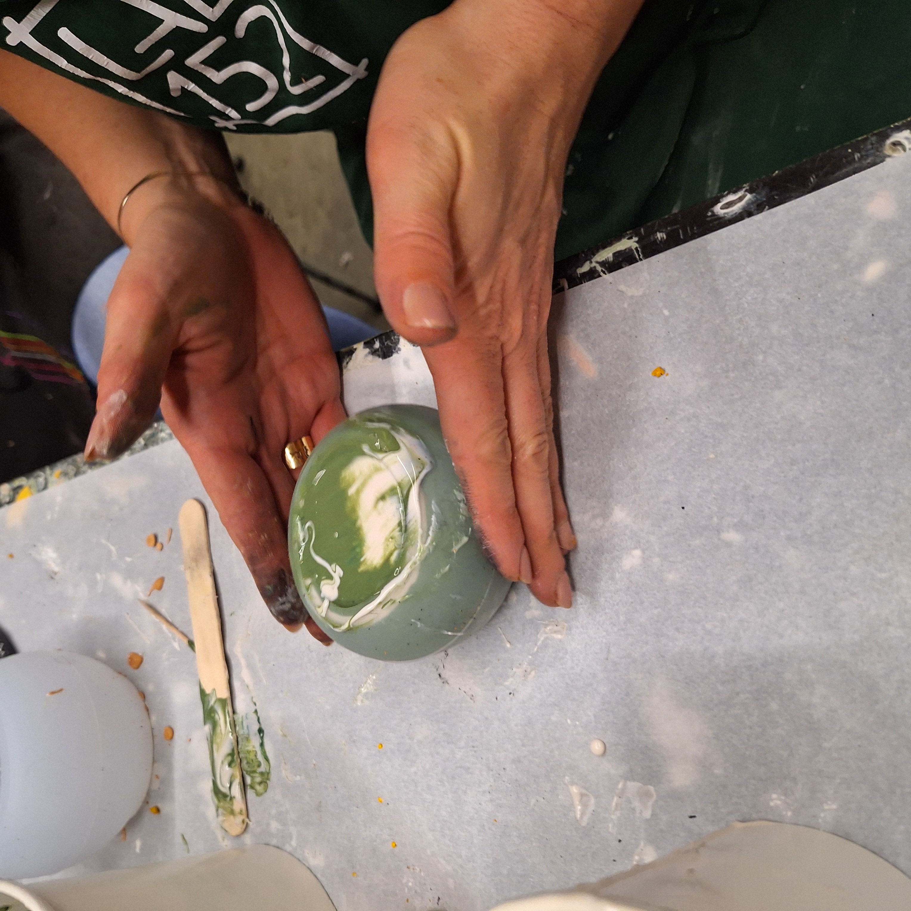 Workshop gietlab - Foto