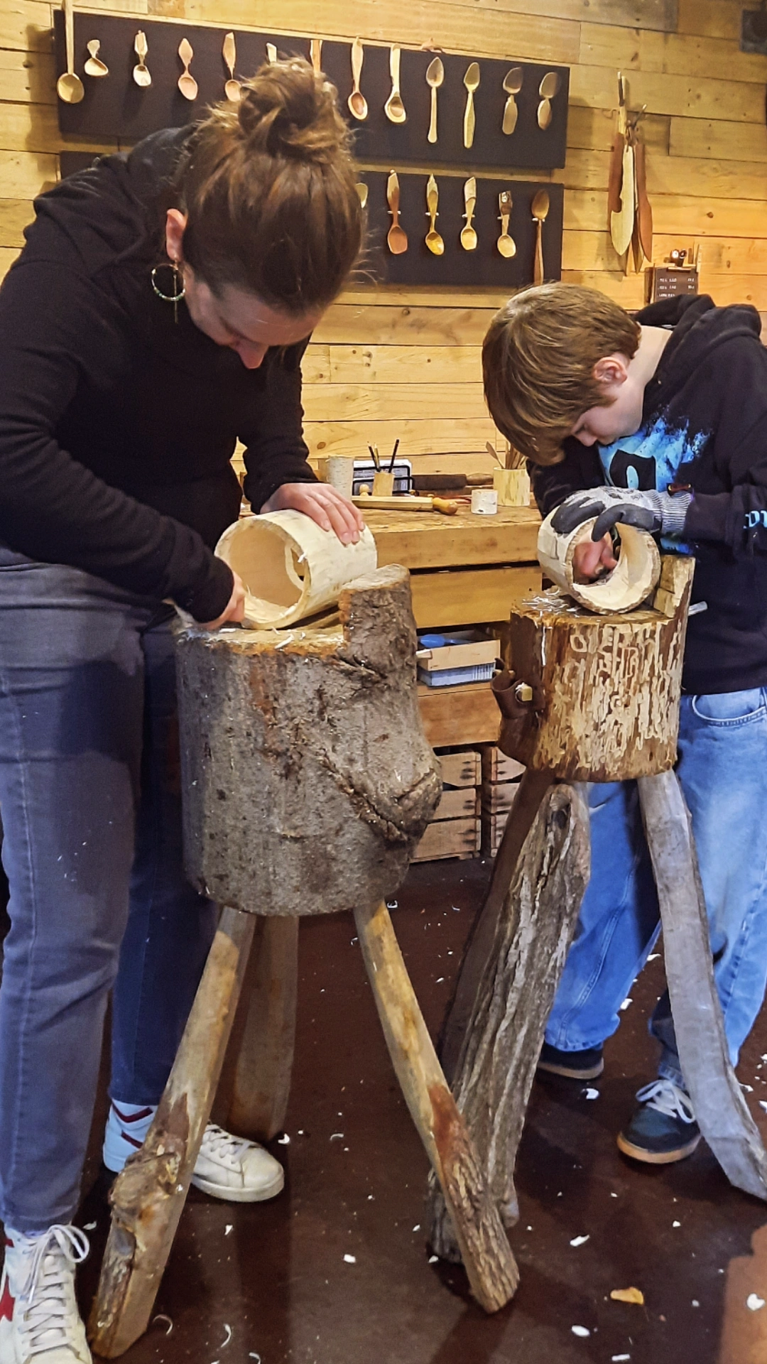 Creatieve Ouder-Kind workshop houtbewerking