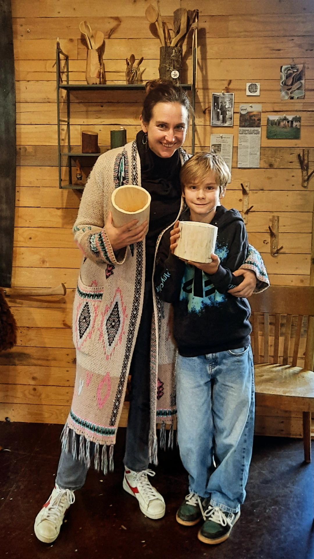 Creatieve Ouder-Kind workshop houtbewerking