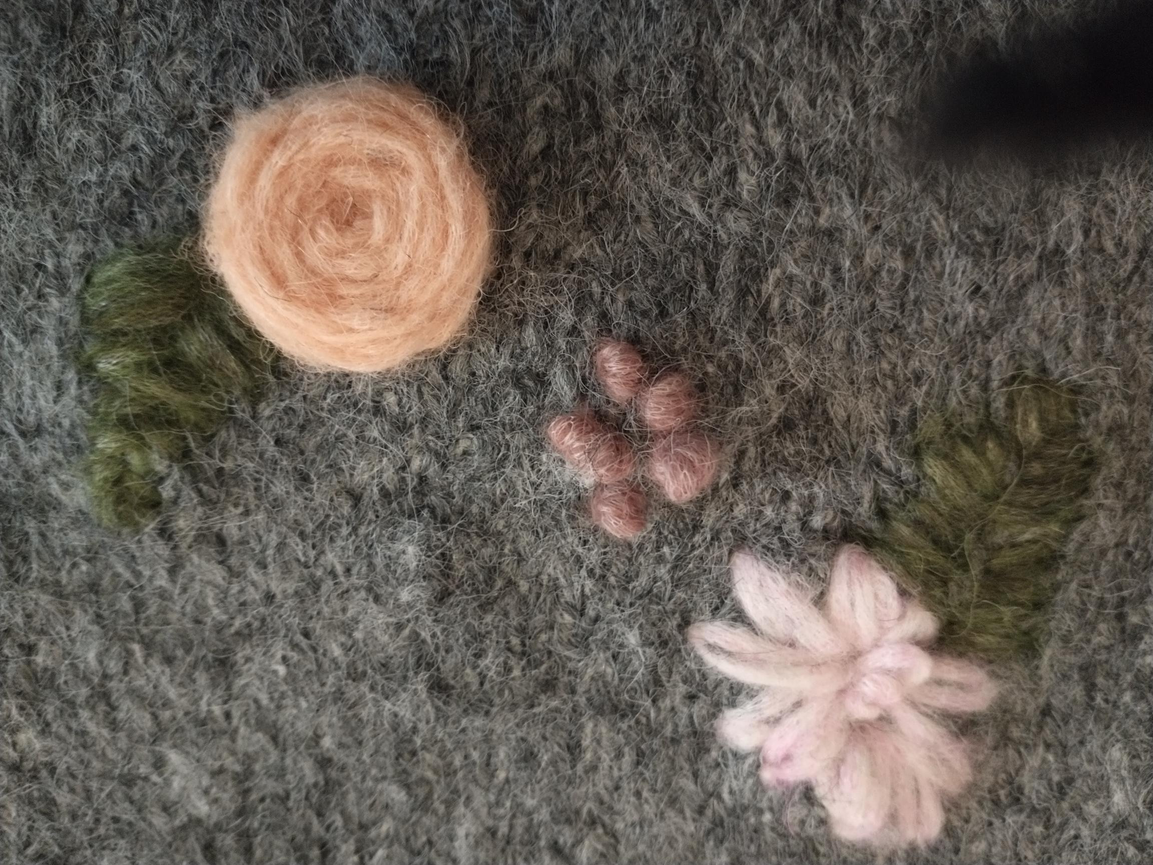 workshop:"Stitch and bloom", Pimp jouw wolletje! - Foto