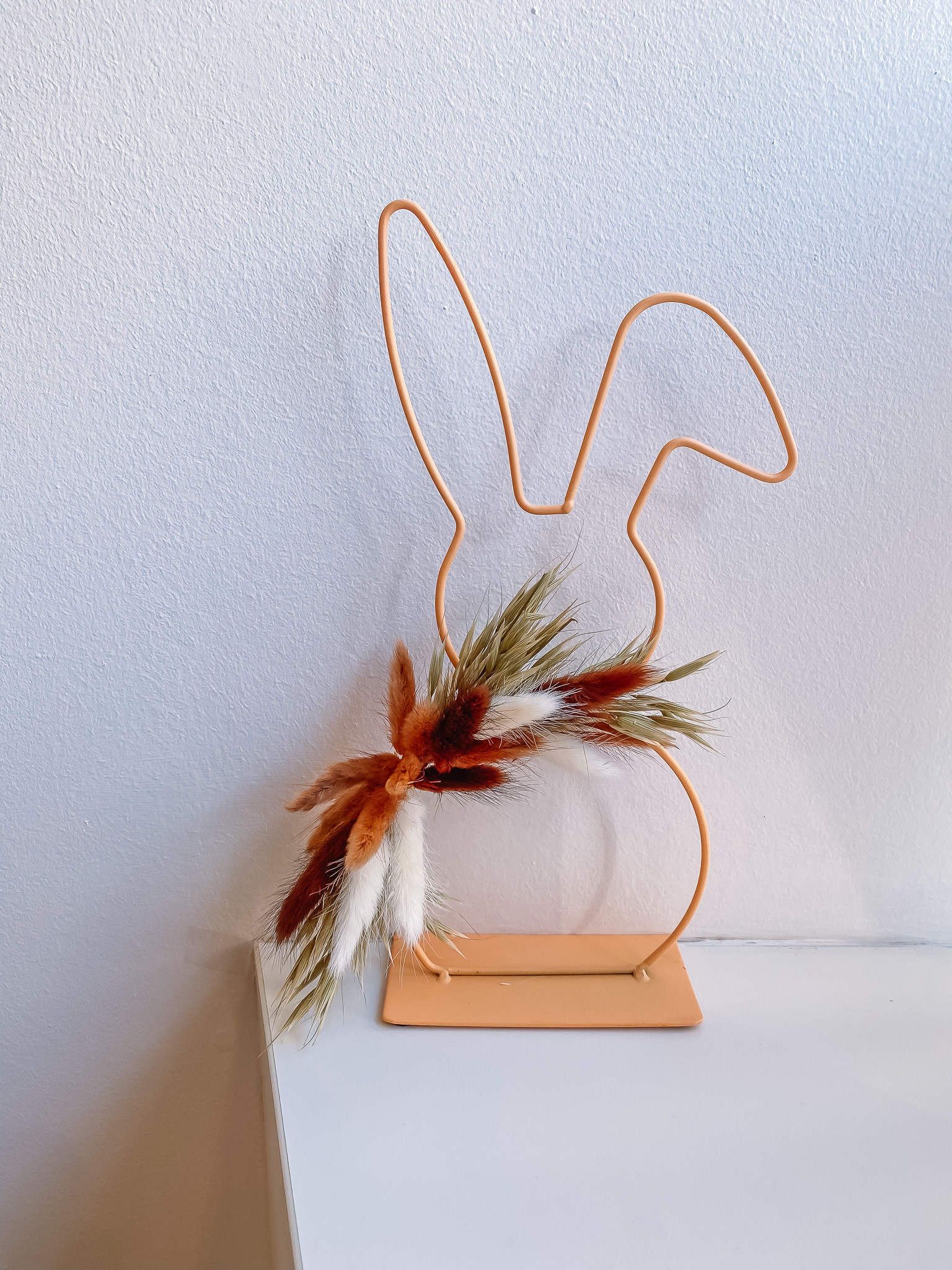Easter bunny met droogbloemen workshop - Foto