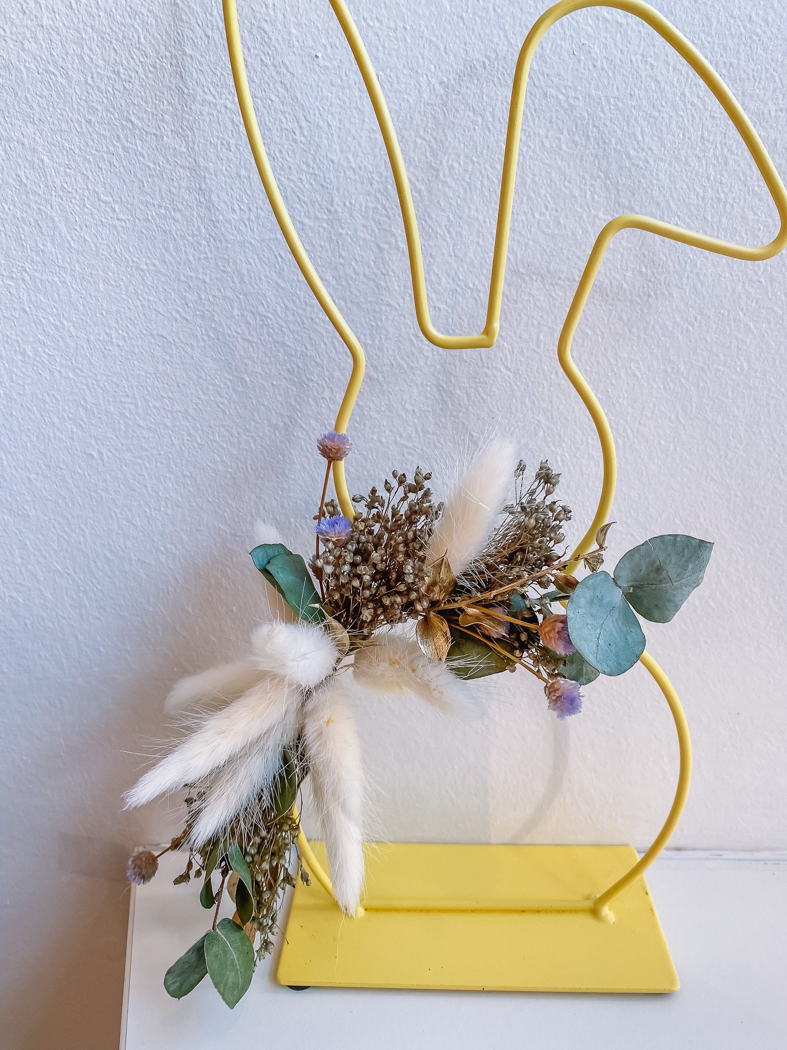 Easter bunny met droogbloemen workshop - Foto