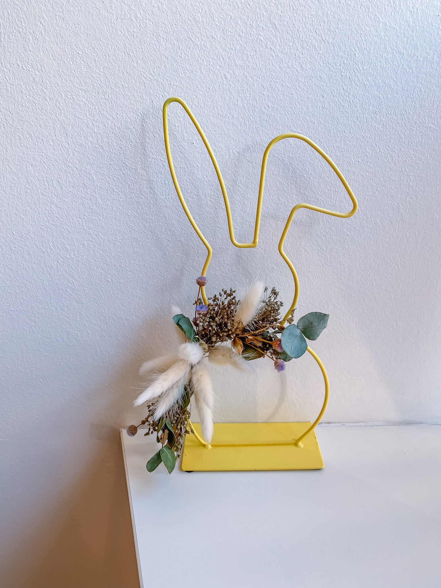 Easter bunny met droogbloemen workshop - Foto