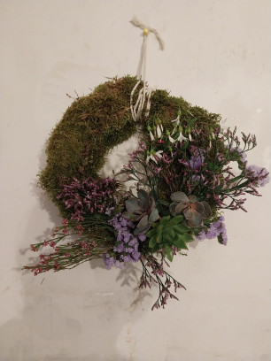 Workshop Levende krans maken met vetplantjes