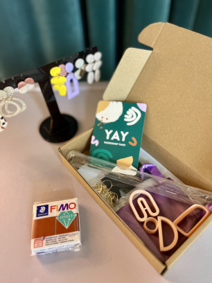 STARTER BOX-DIY polymeer klei juwelen