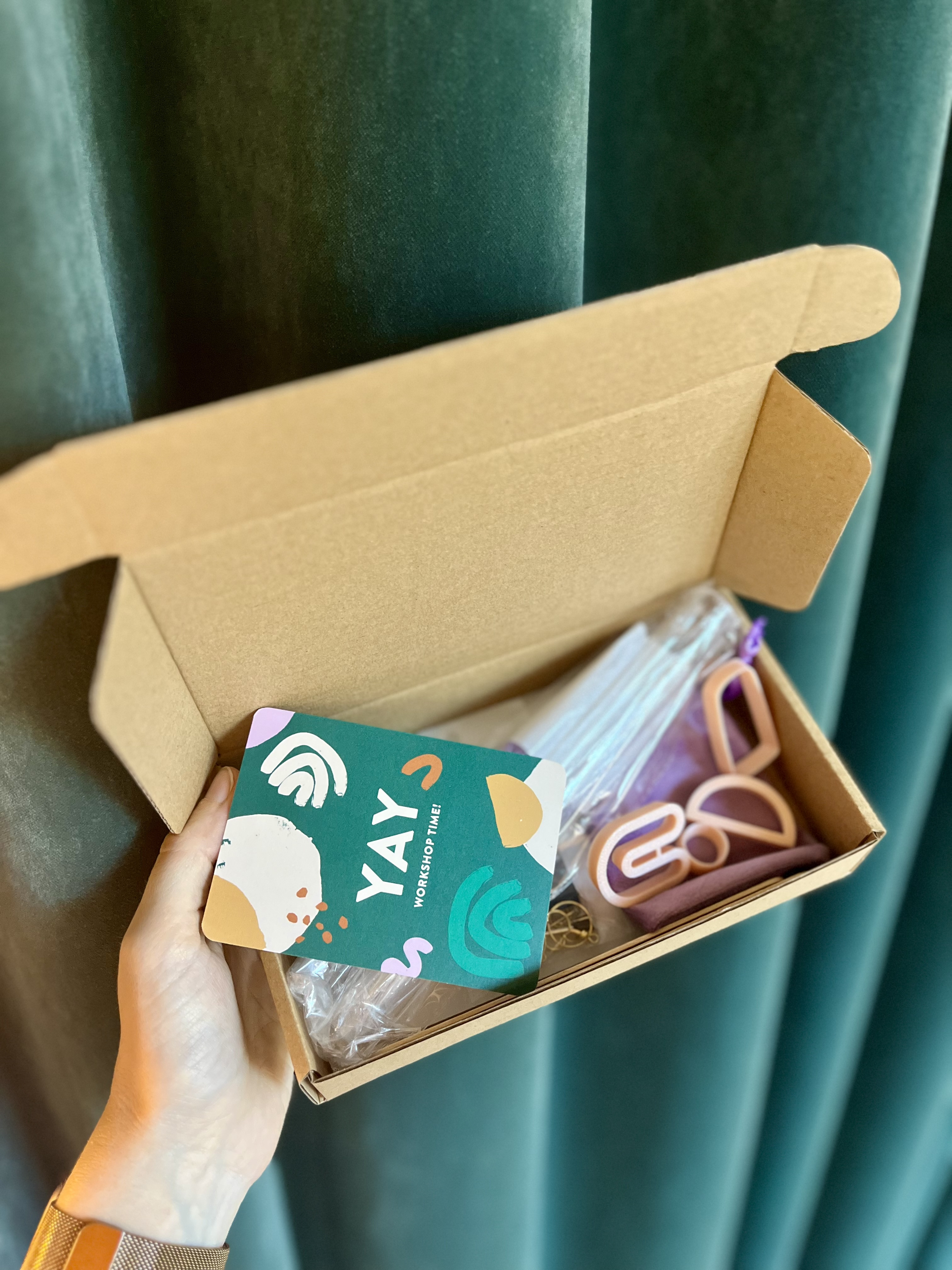 STARTER BOX-DIY polymeer klei juwelen - Foto