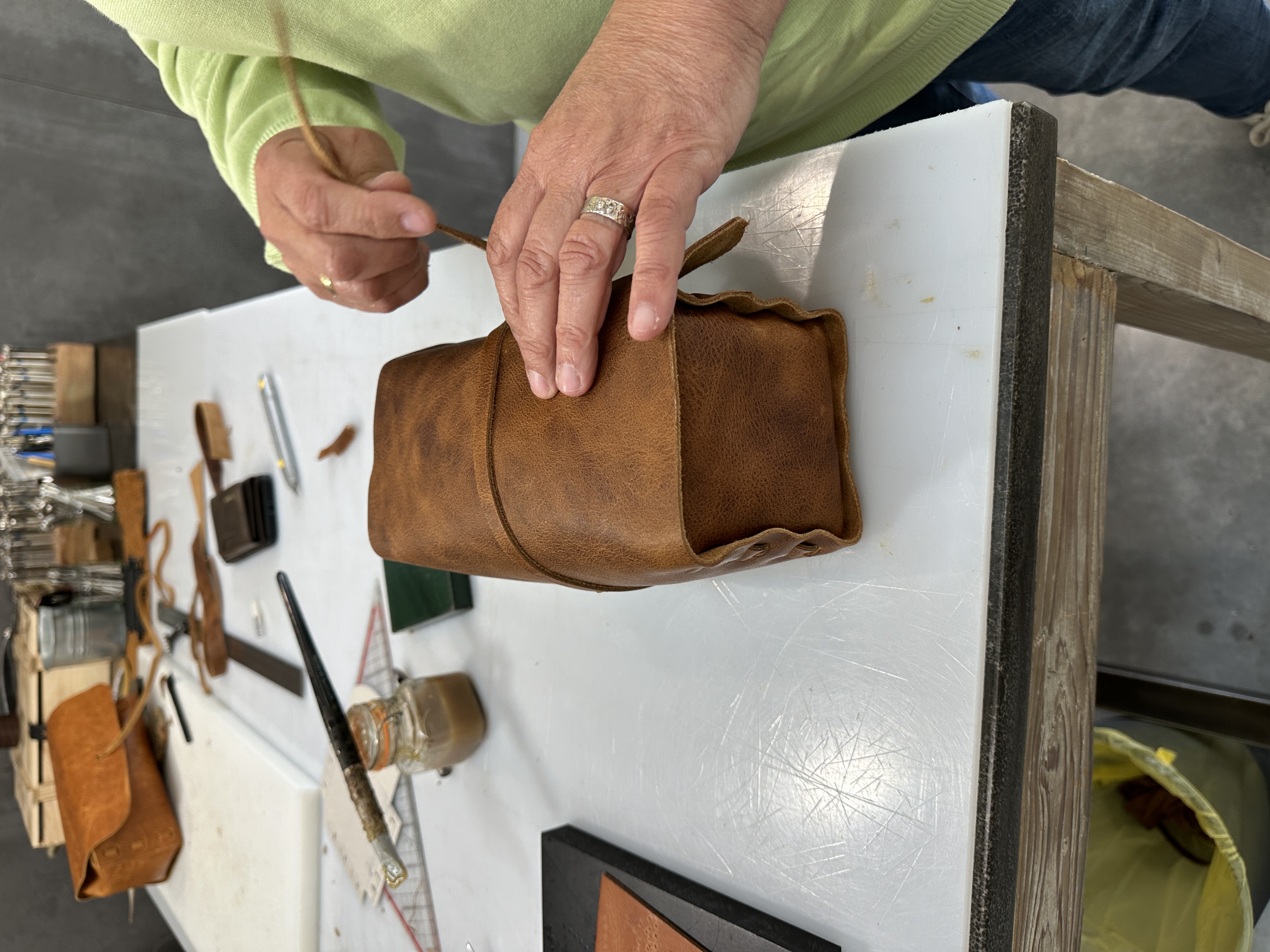 Accessoires van leer - workshop (3-4u)