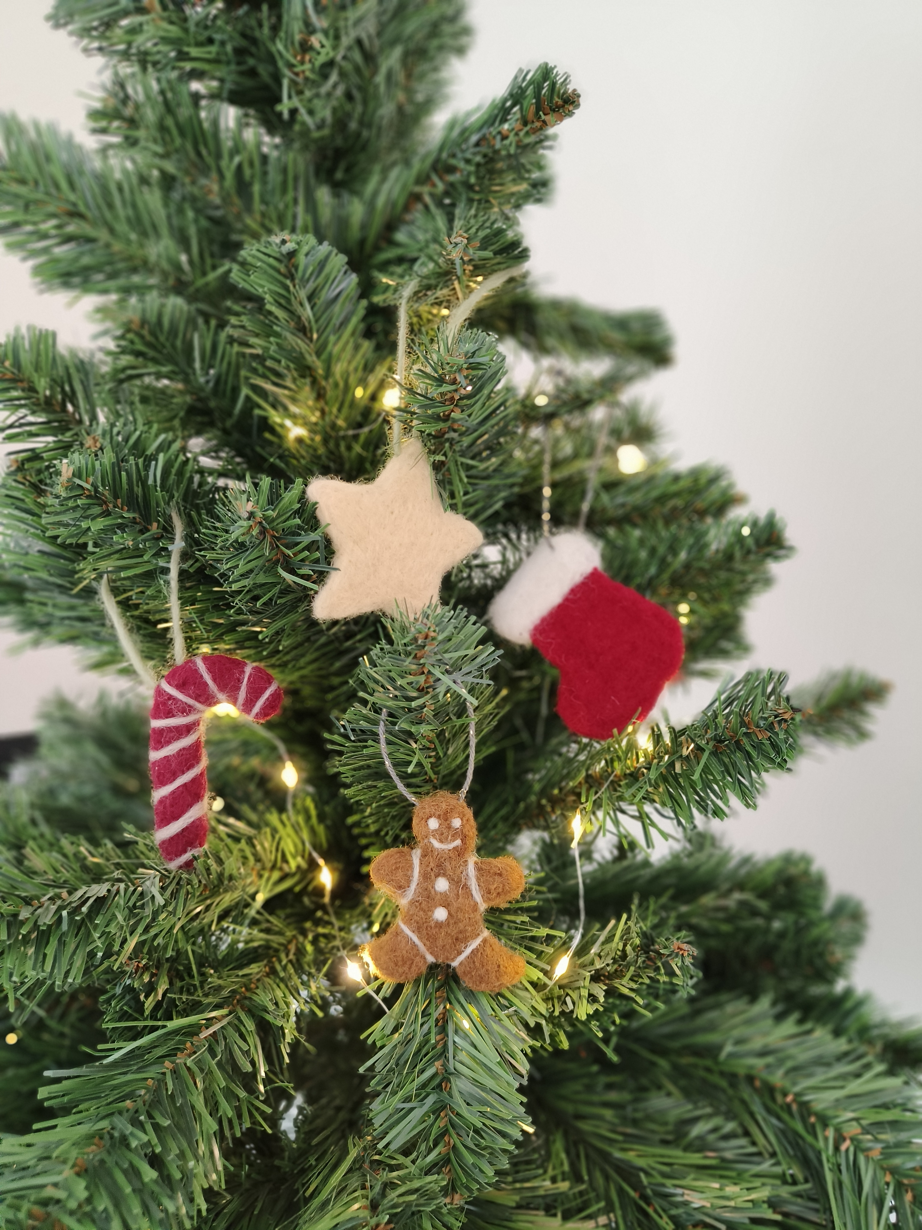 DIY Vilten kersthangers - Foto