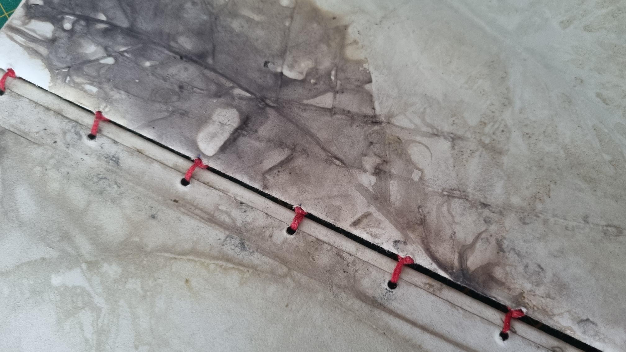 Boekbinden voor beginners maak je eigen diarybook - Foto