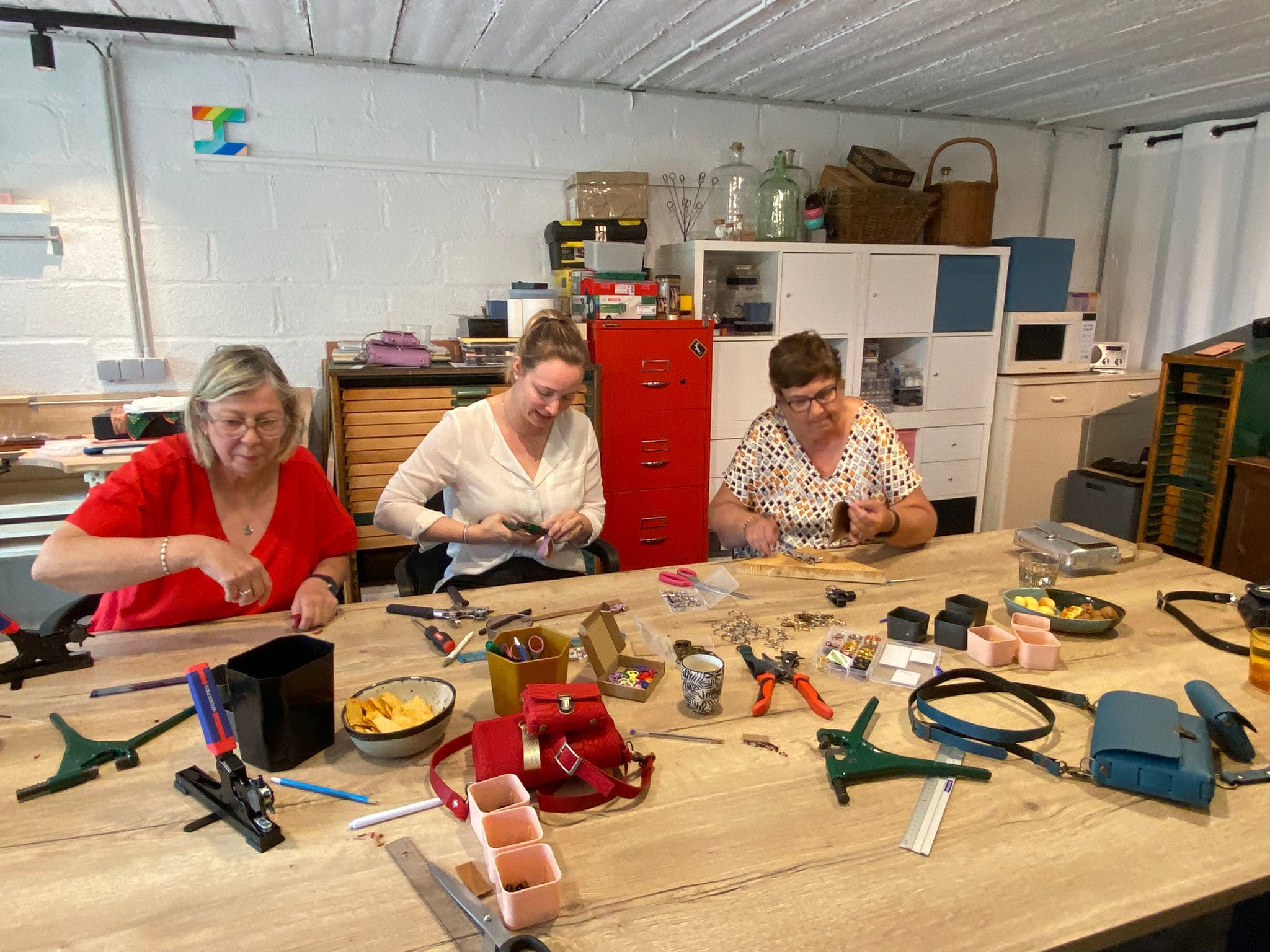 Workshop - Lederen handtas - Foto