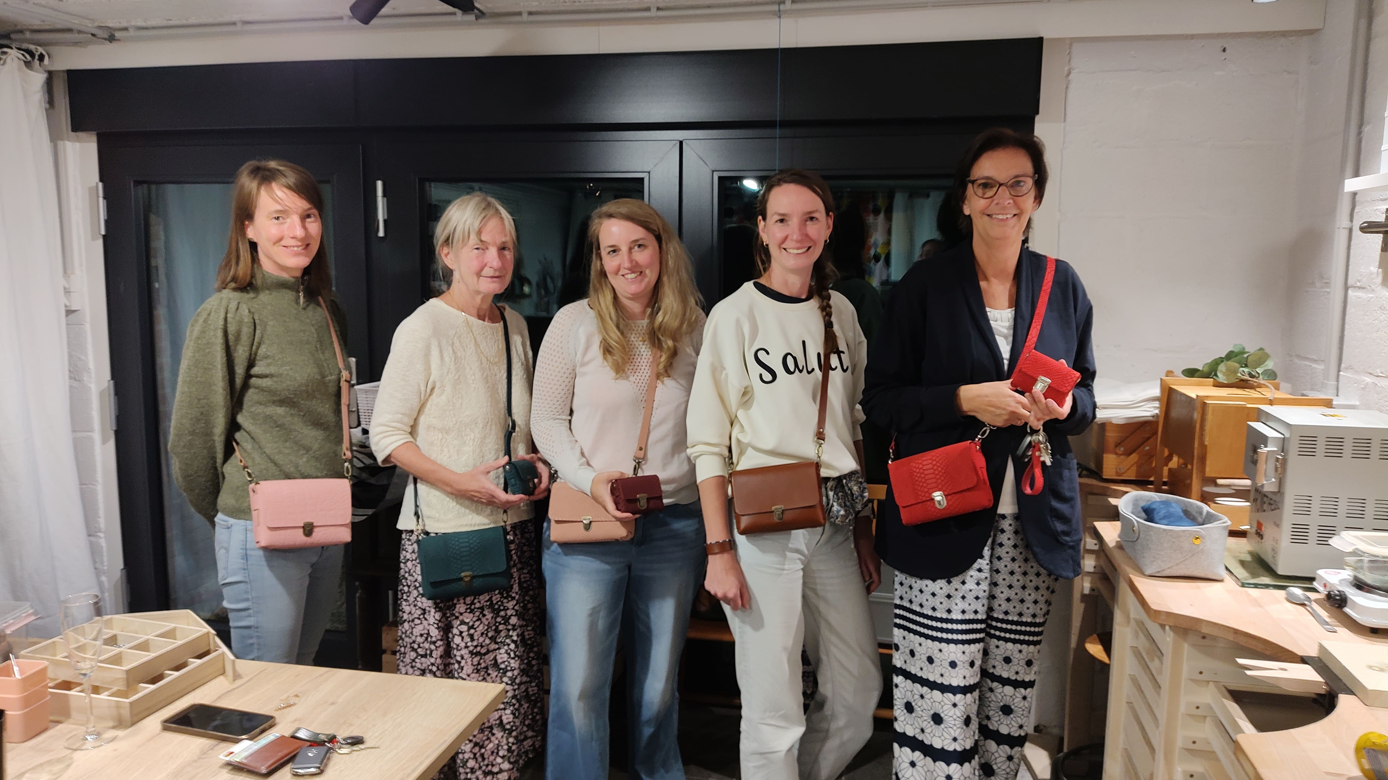 Workshop - Lederen handtas - Foto