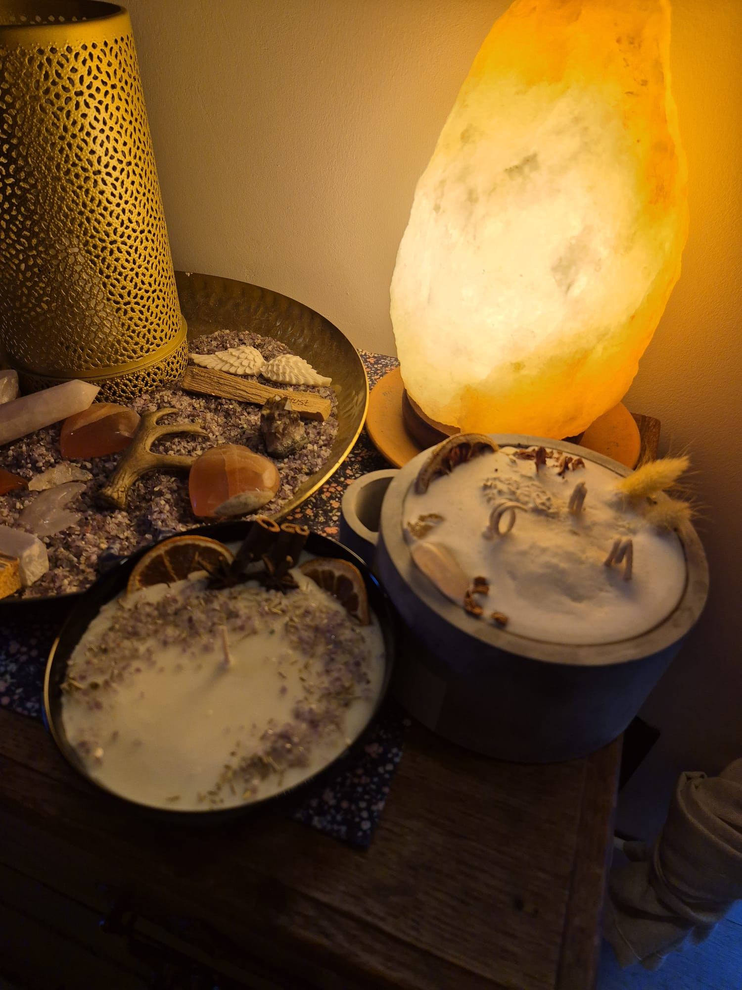 Geurkaarsen maken - Foto