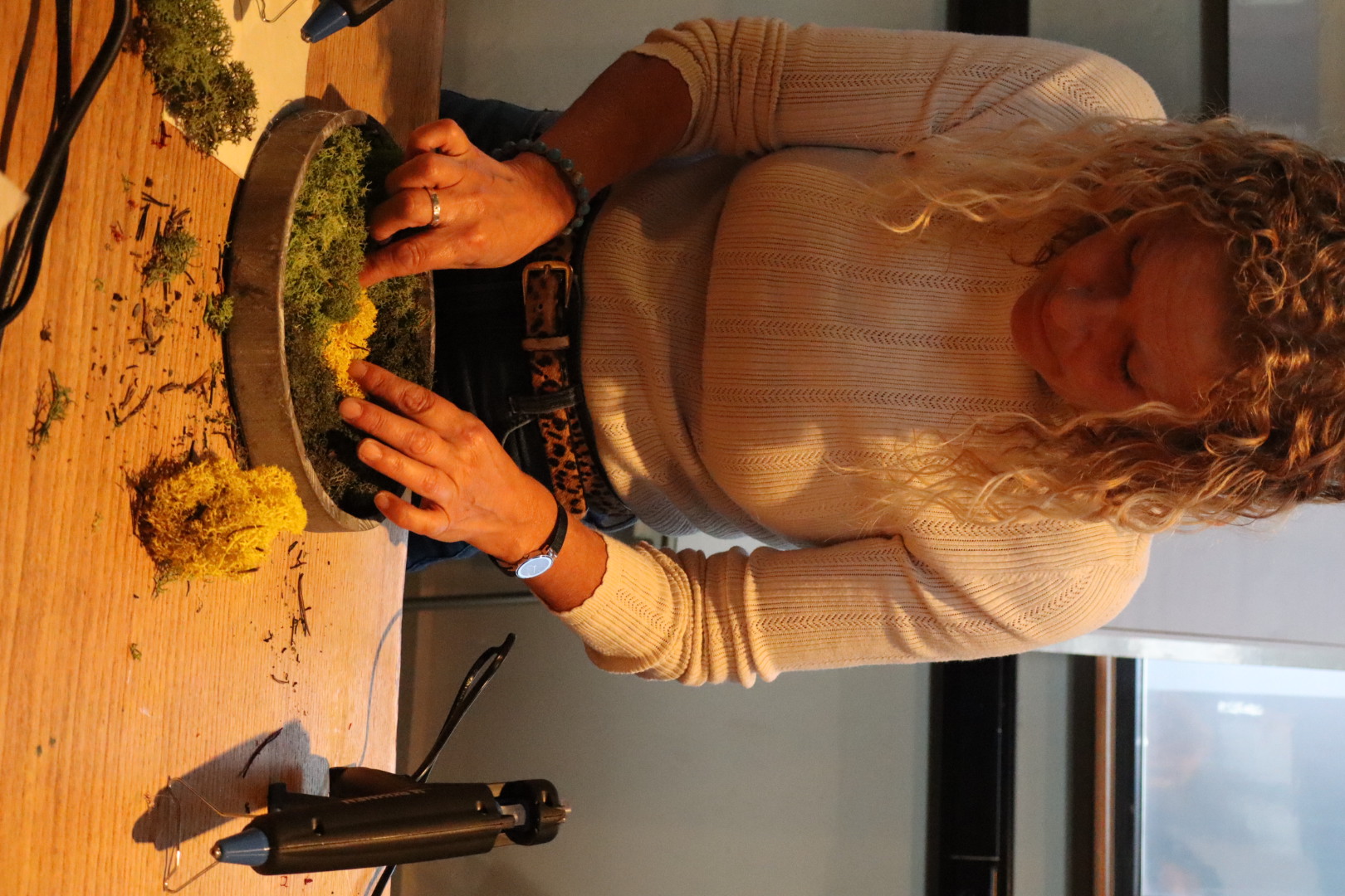 Moswand & sip workshop - Foto