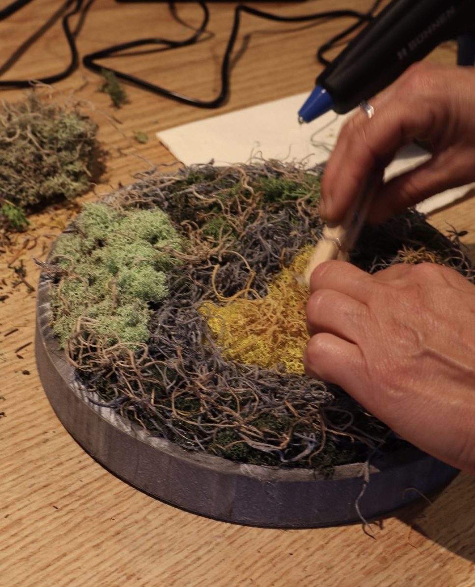 Moswand workshop - Foto