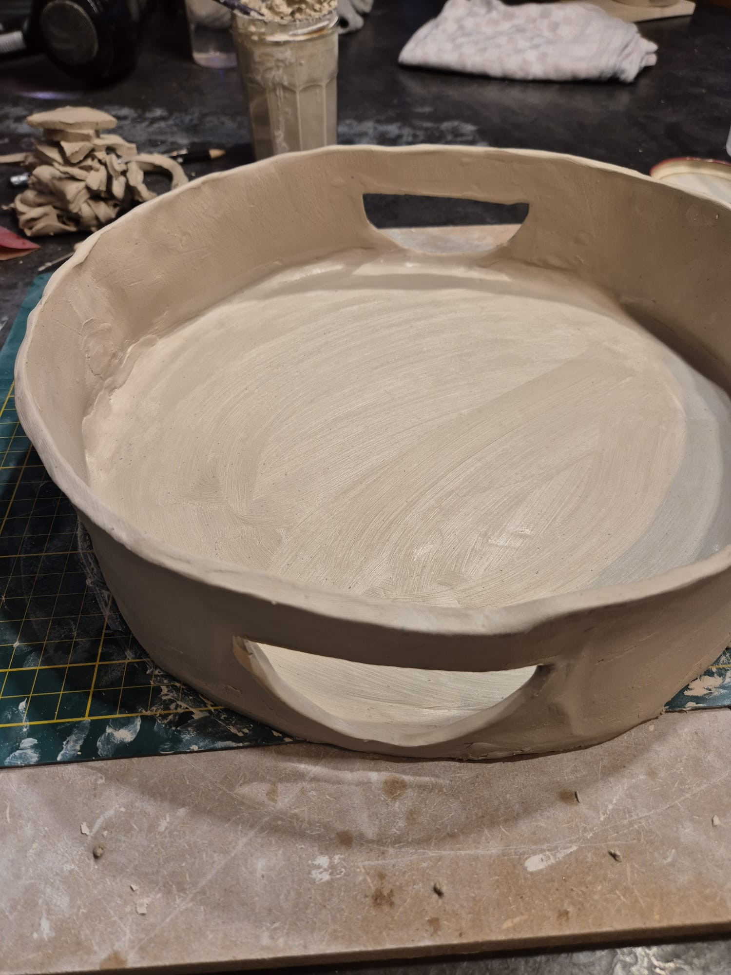 Keramiek maken met vrienden of collega's - Foto