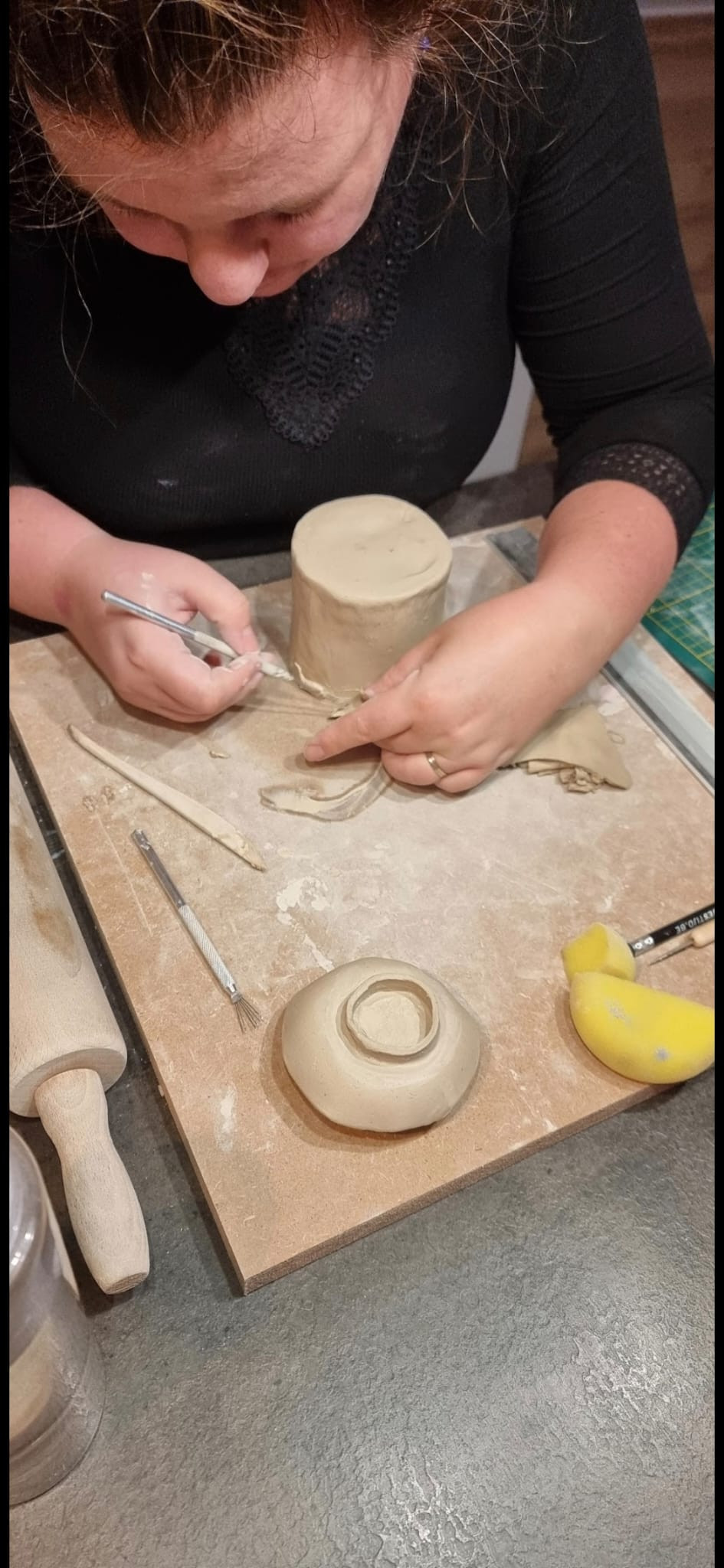 Maak je eigen tas in klei - Foto