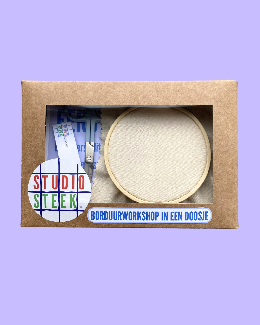 Borduurworkshop in een doosje - Foto