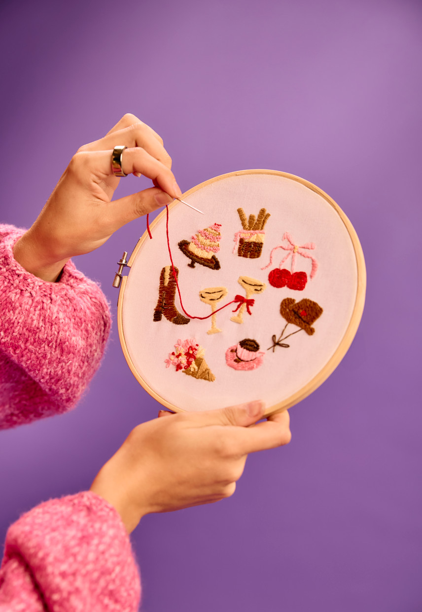 Workshop borduren - Foto