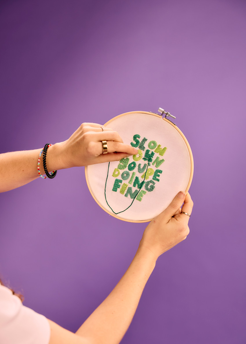 Workshop borduren - Foto