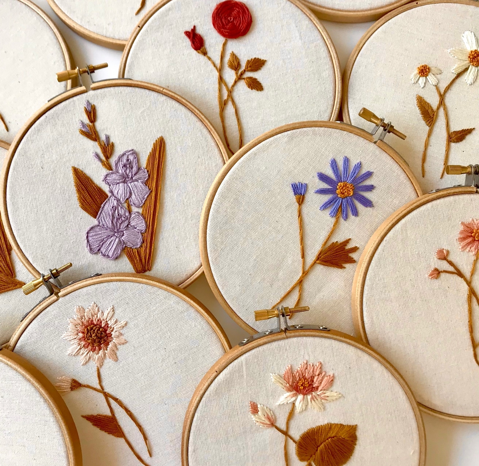 Duo-Workshop Geboortebloem borduren (beginnersproof!) - Foto