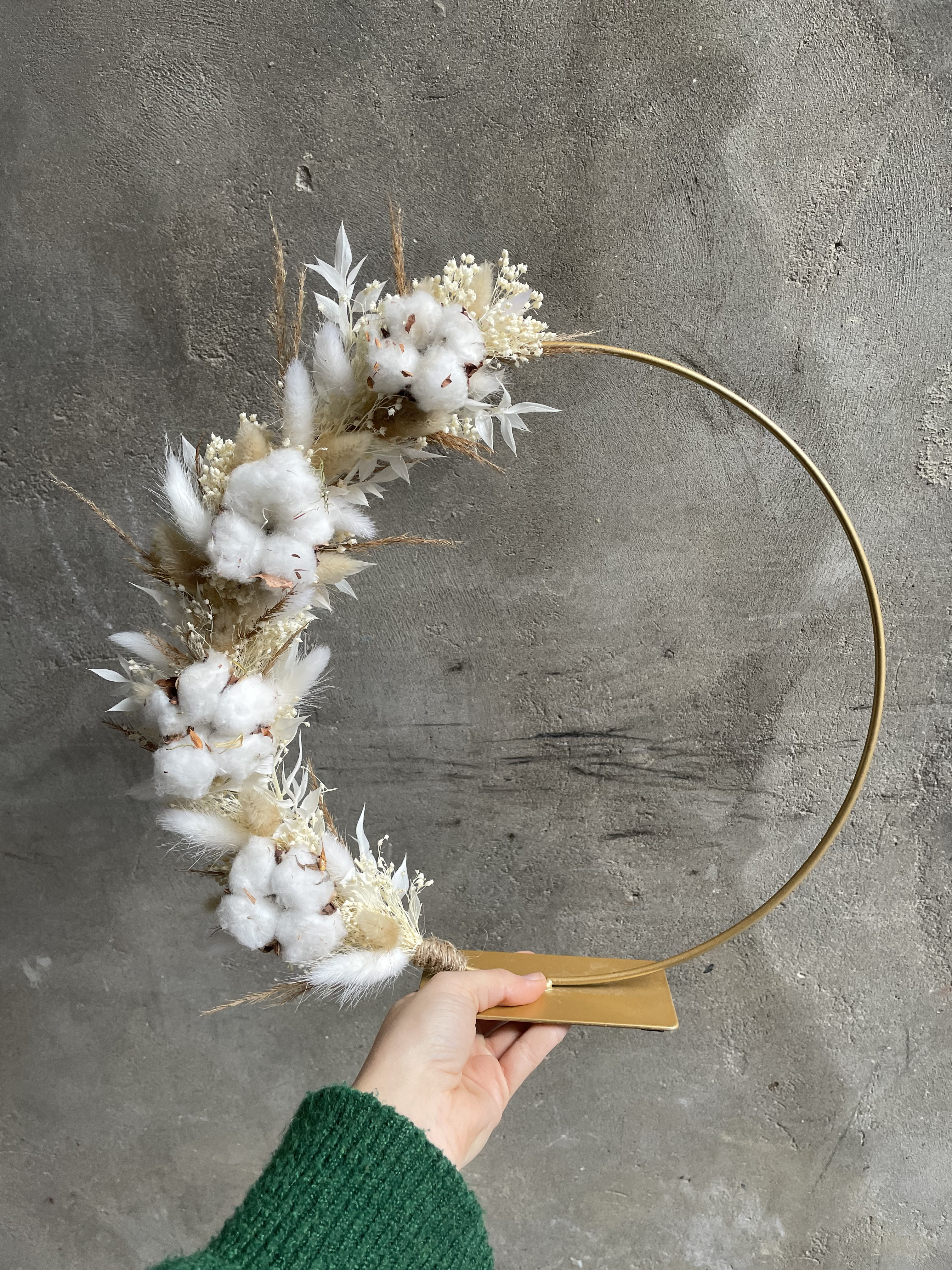 DIY kit – Krans Cotton Beauty - Foto