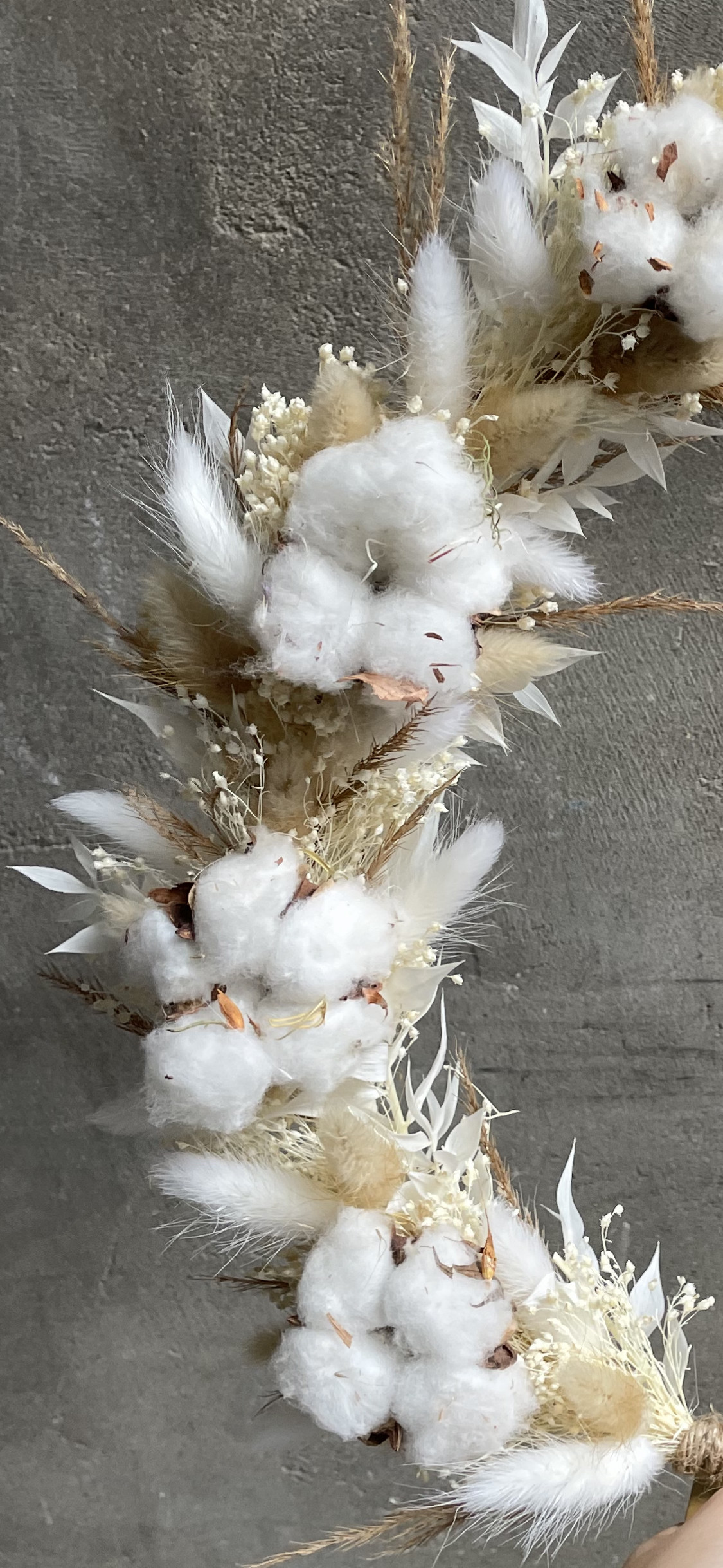 DIY kit – Krans Cotton Beauty - Foto