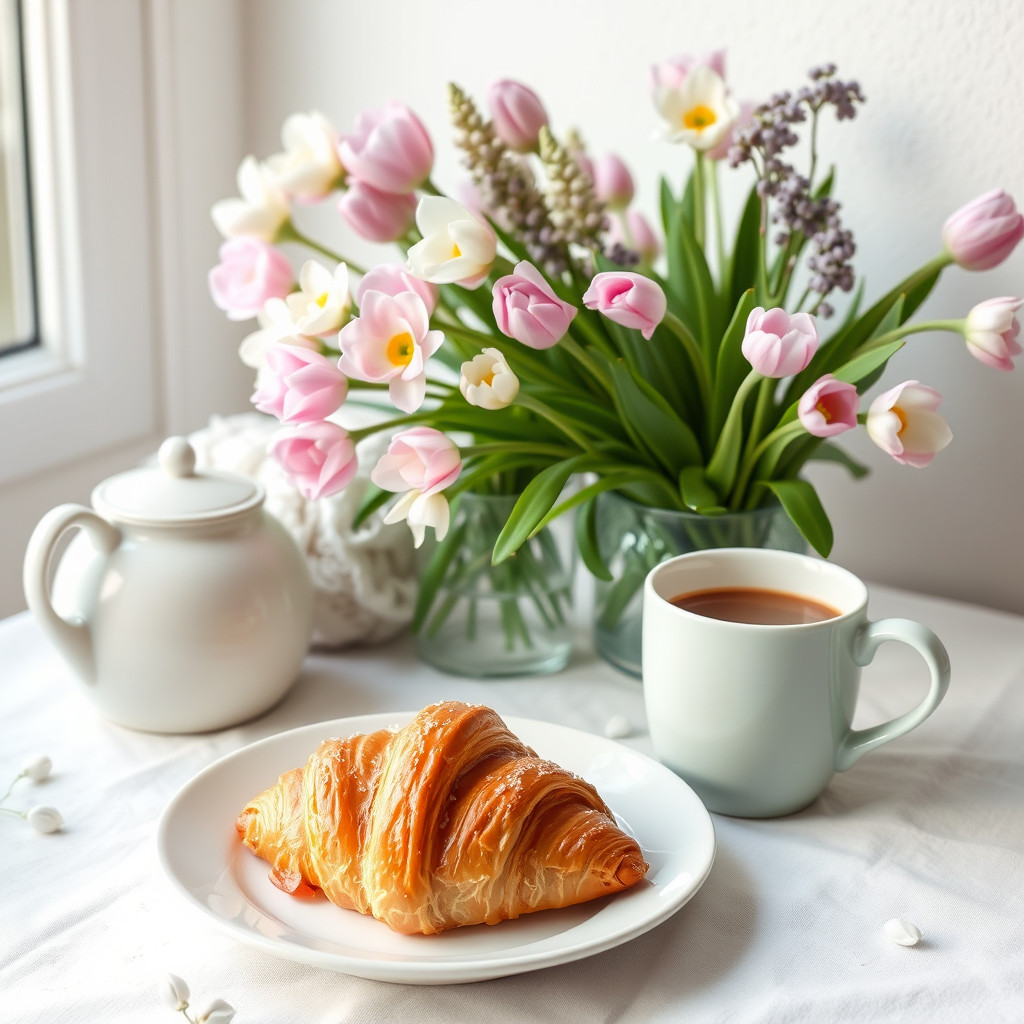 Breakfast & Flowers (lente-editie) - Foto