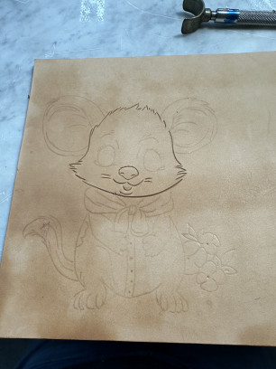 Leathercarving workshop - leer snijden & stempelen in leer