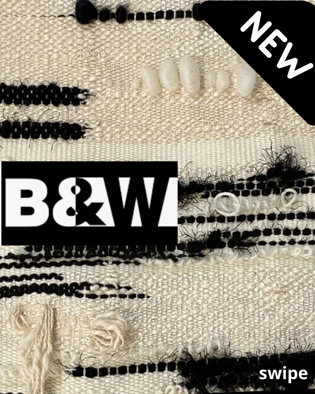 De kunst van het contrast:  Weven in Black & White - Foto