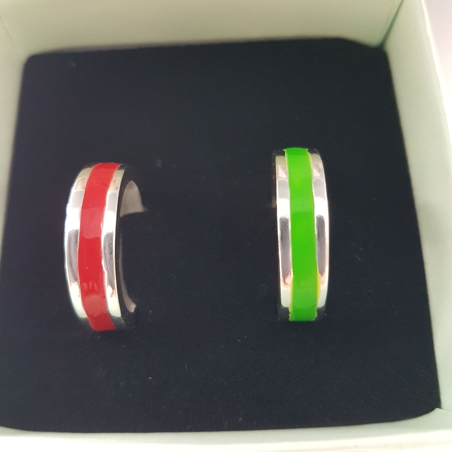 Workshop Zilverklei Ring met Inkleuring Rondom-rond - Foto